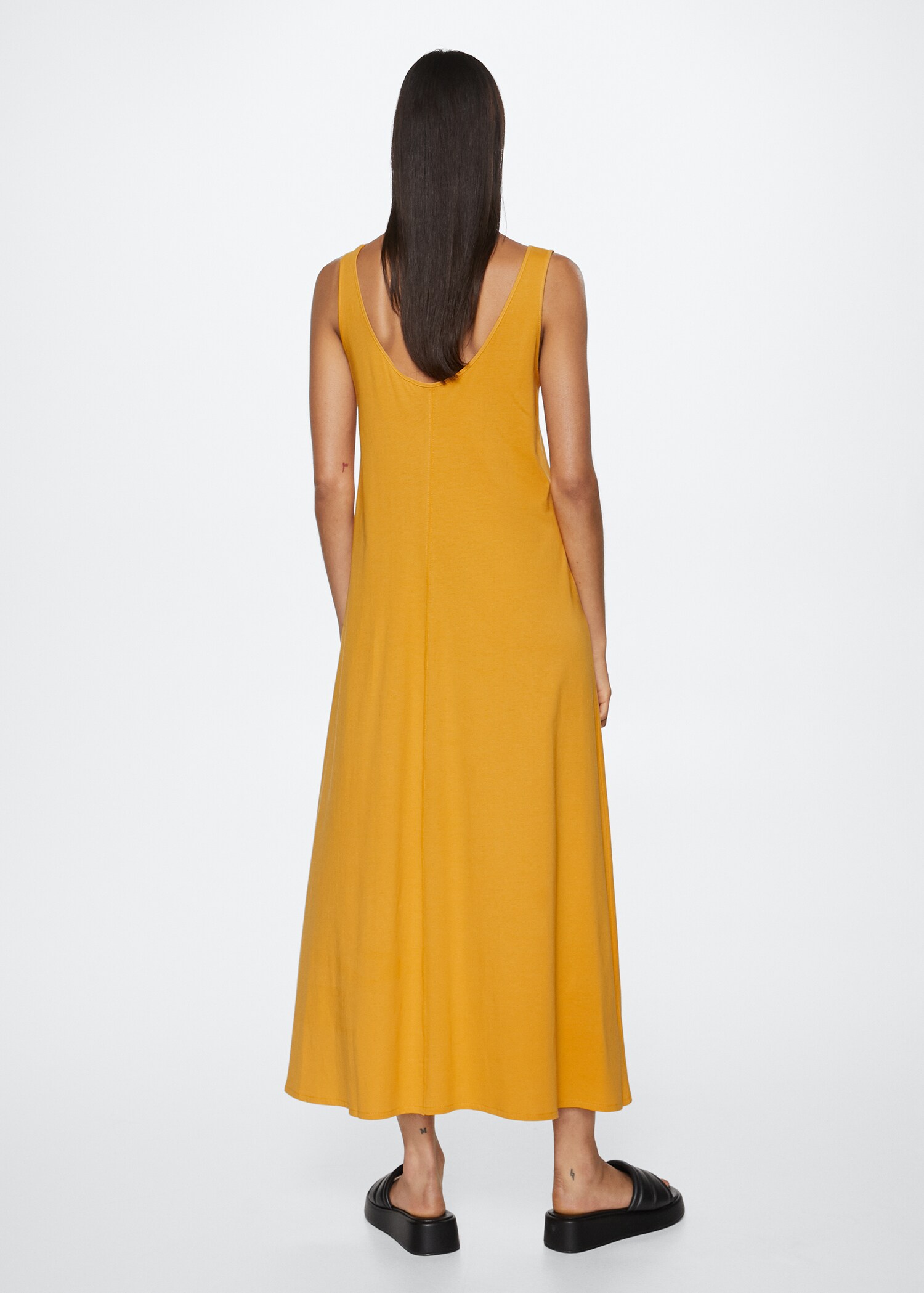 100% cotton dress - Reverse of the article