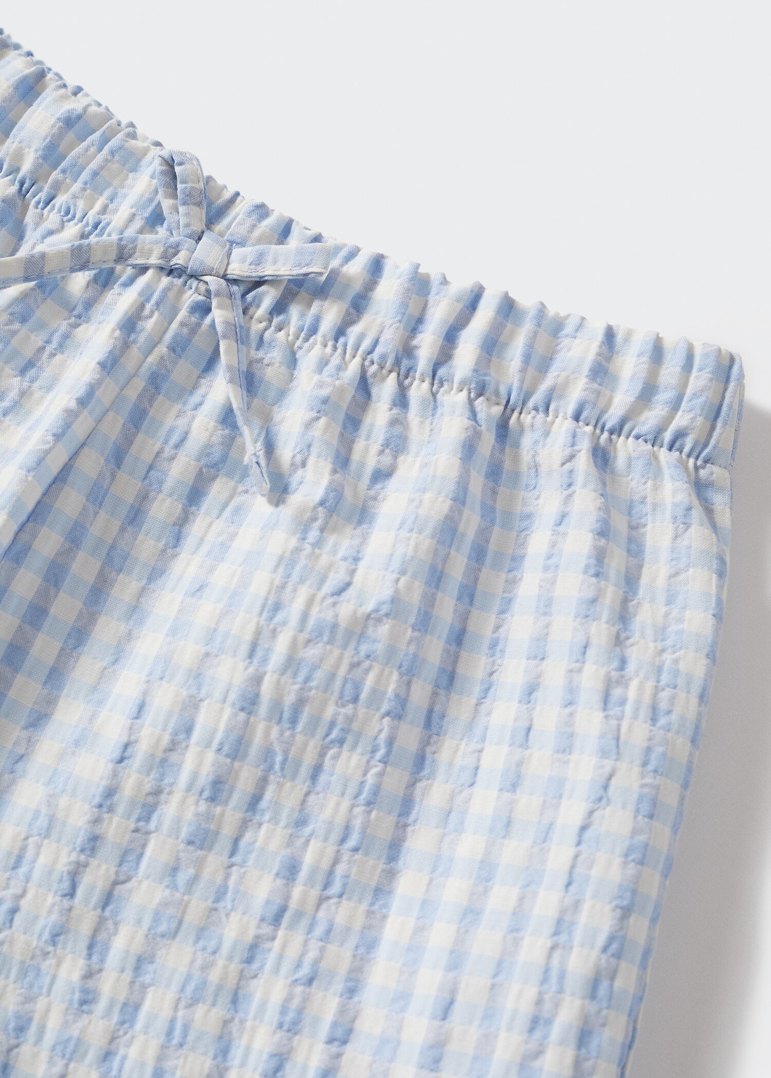 Pijama corto cuadro vichy - Detalle del artículo 9