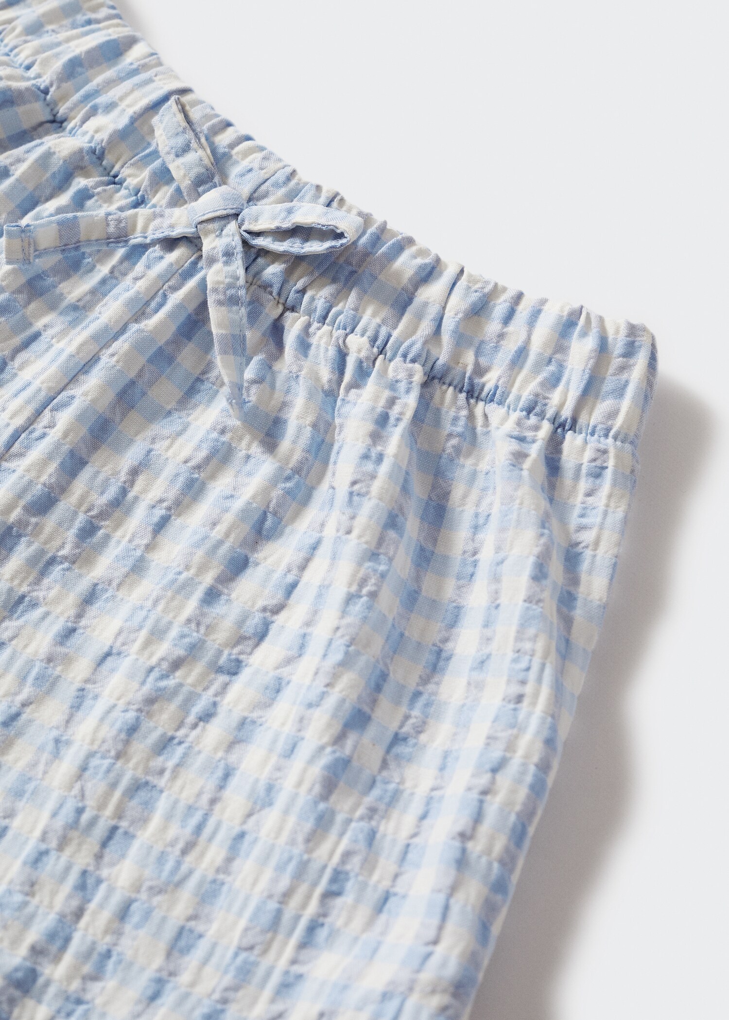 Pijama corto cuadro vichy - Detalle del artículo 9