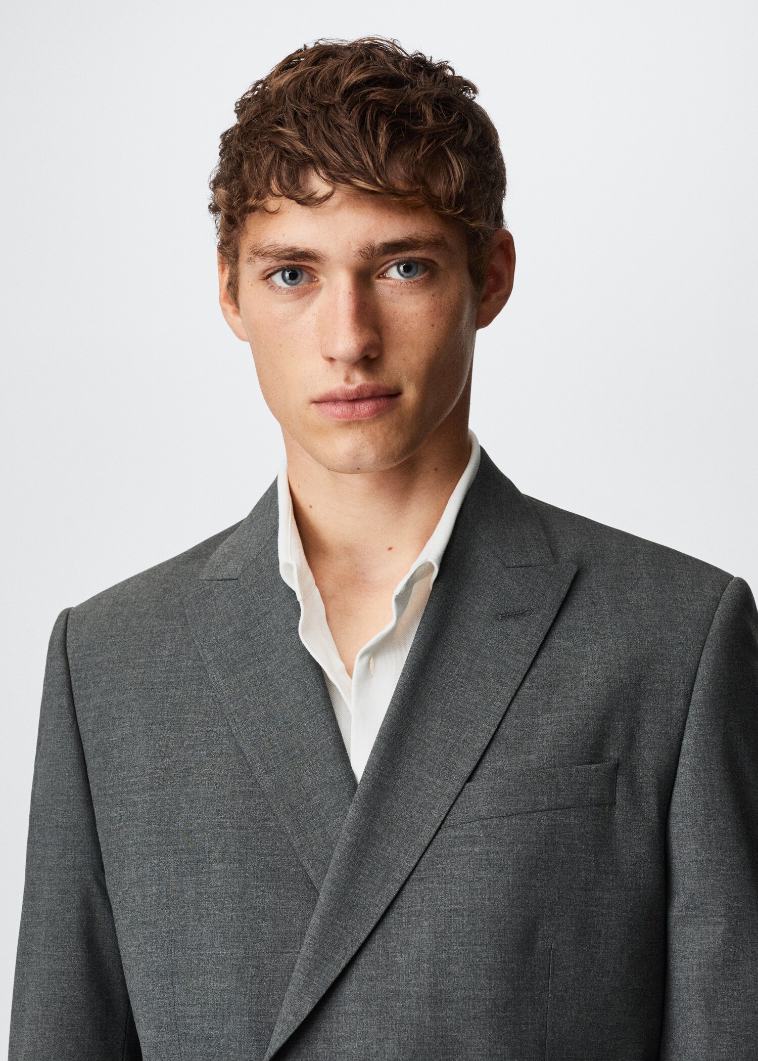 Americana vestir slim fit creuada - Detall de l'article 2