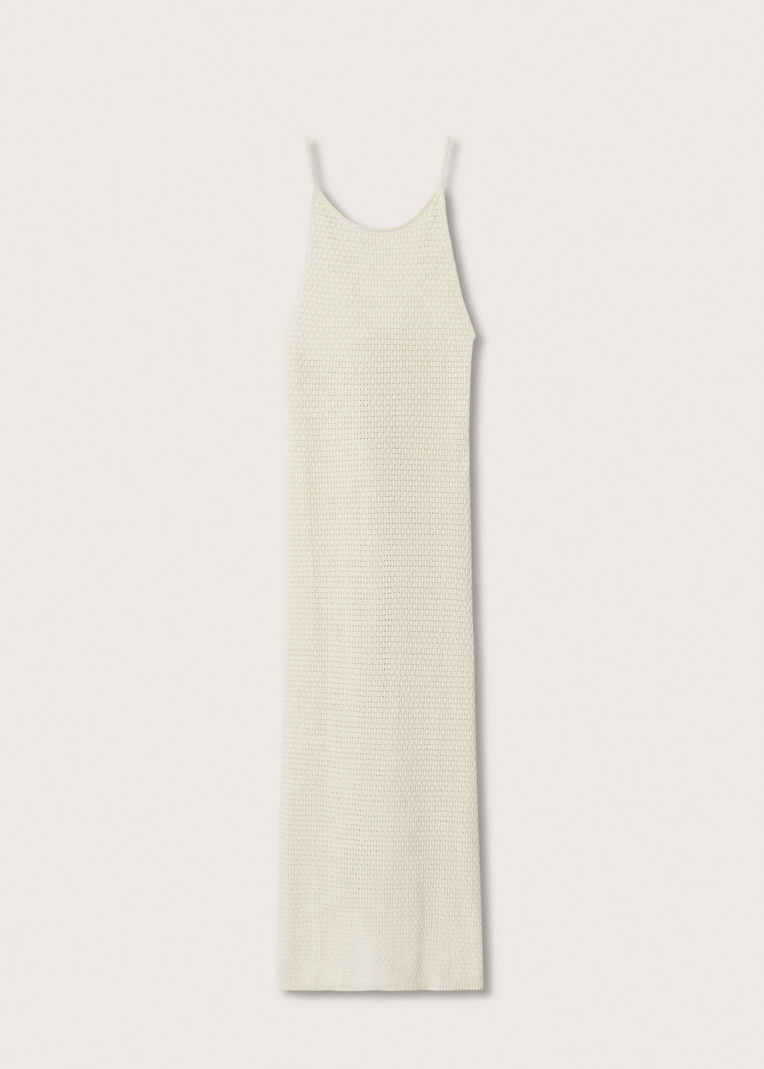 Knit cotton-blend dress - Article without model