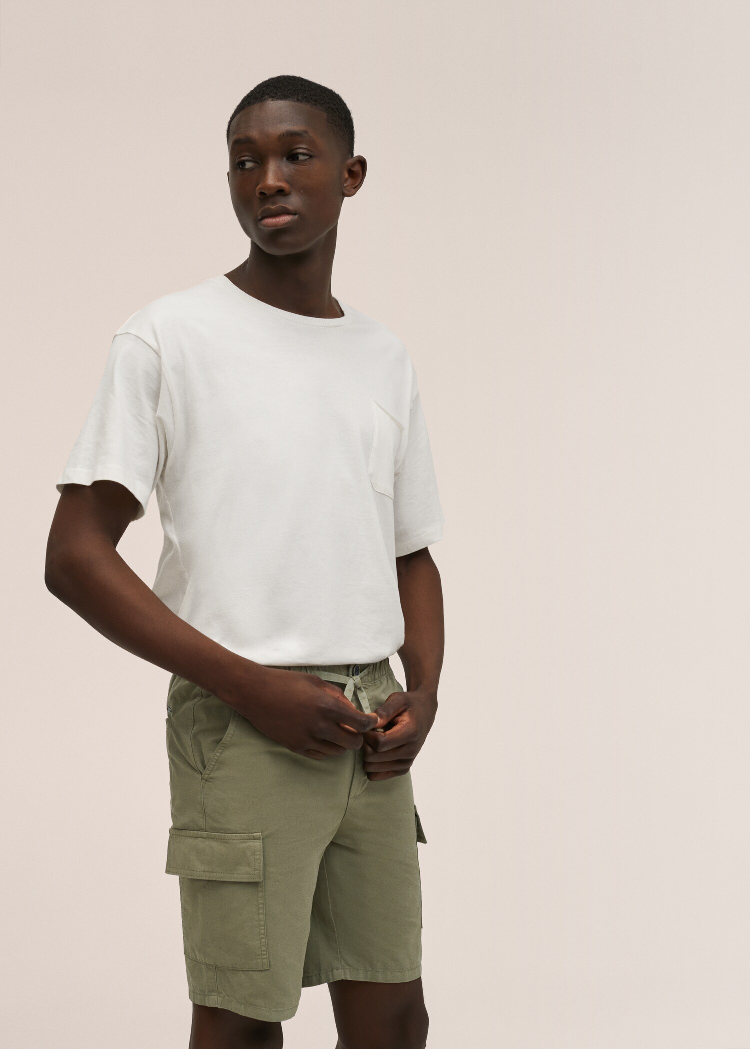 Cargo Bermuda shorts - Medium plane