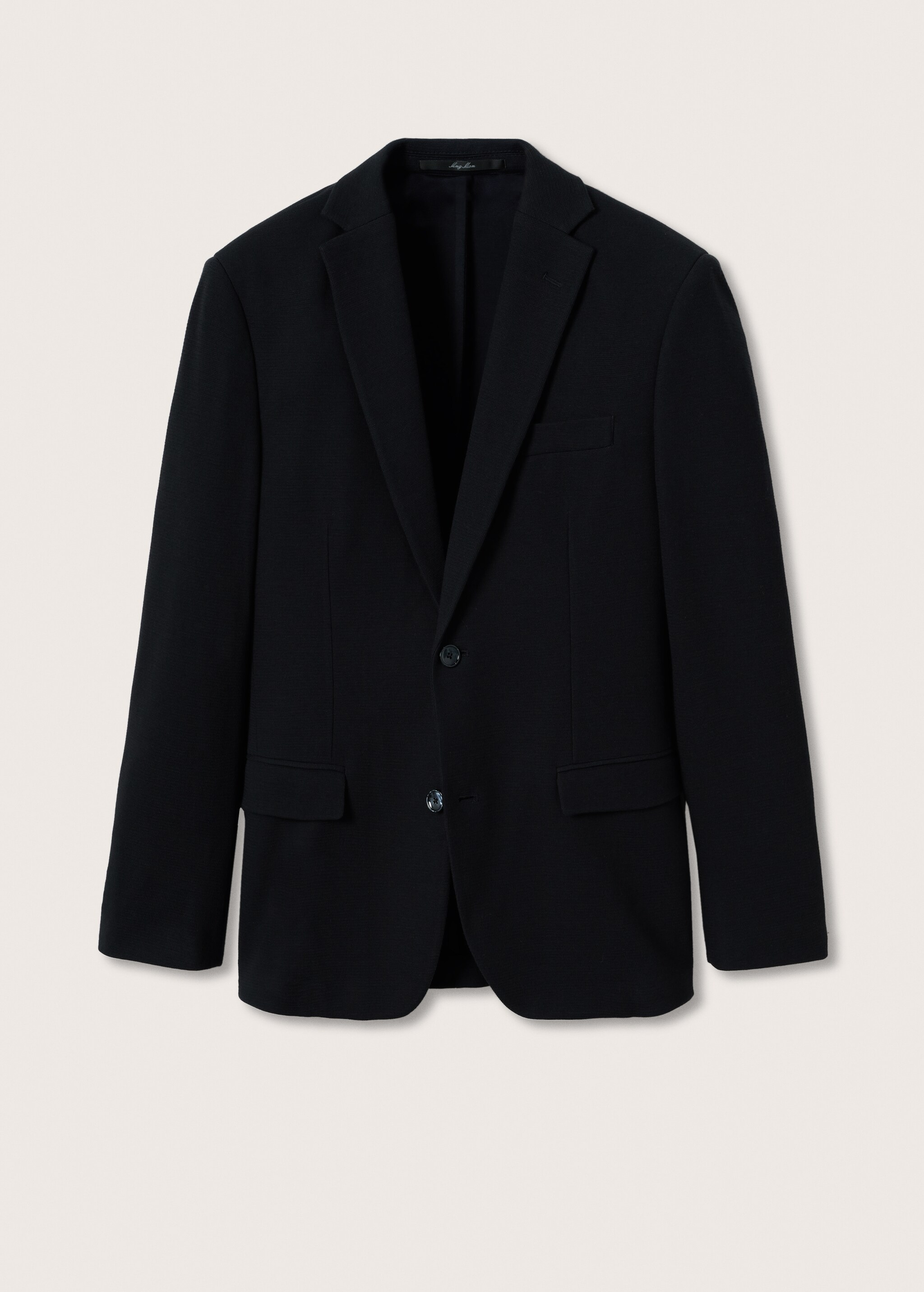 Structured cotton blazer - Article without model