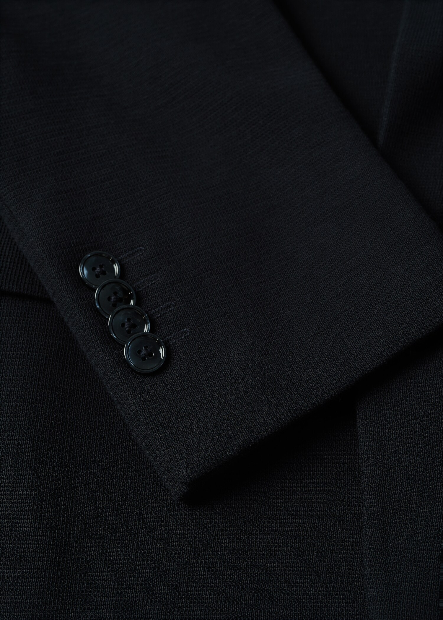 Strukturierter Baumwoll-Blazer - Detail des Artikels 9