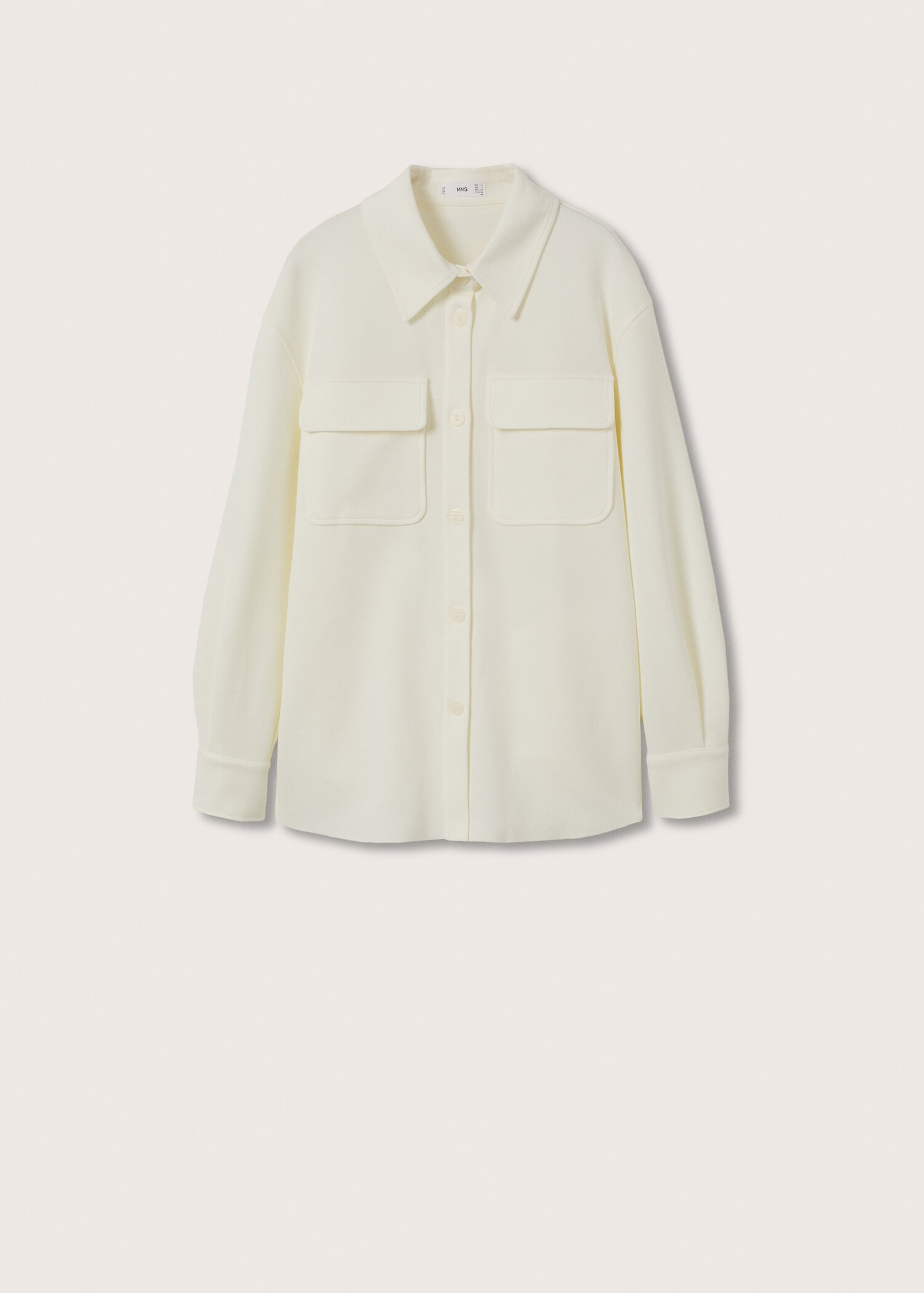 Oversized Overshirt mit Taschen - Artikel ohne Model
