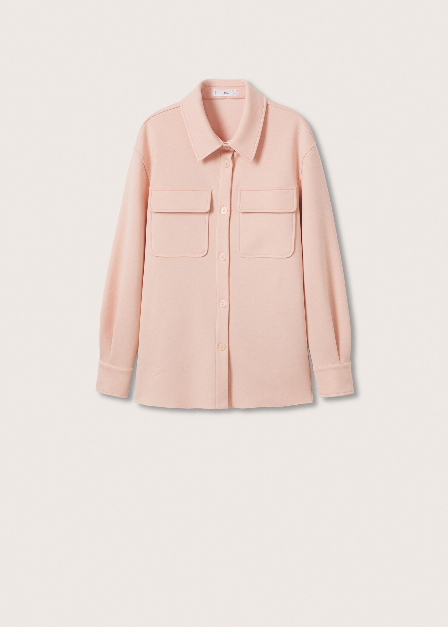 Oversized Overshirt mit Taschen - Artikel ohne Model