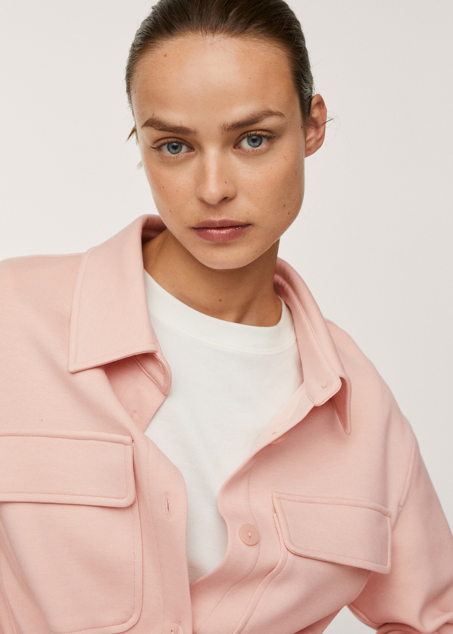 Oversized Overshirt mit Taschen - Detail des Artikels 1