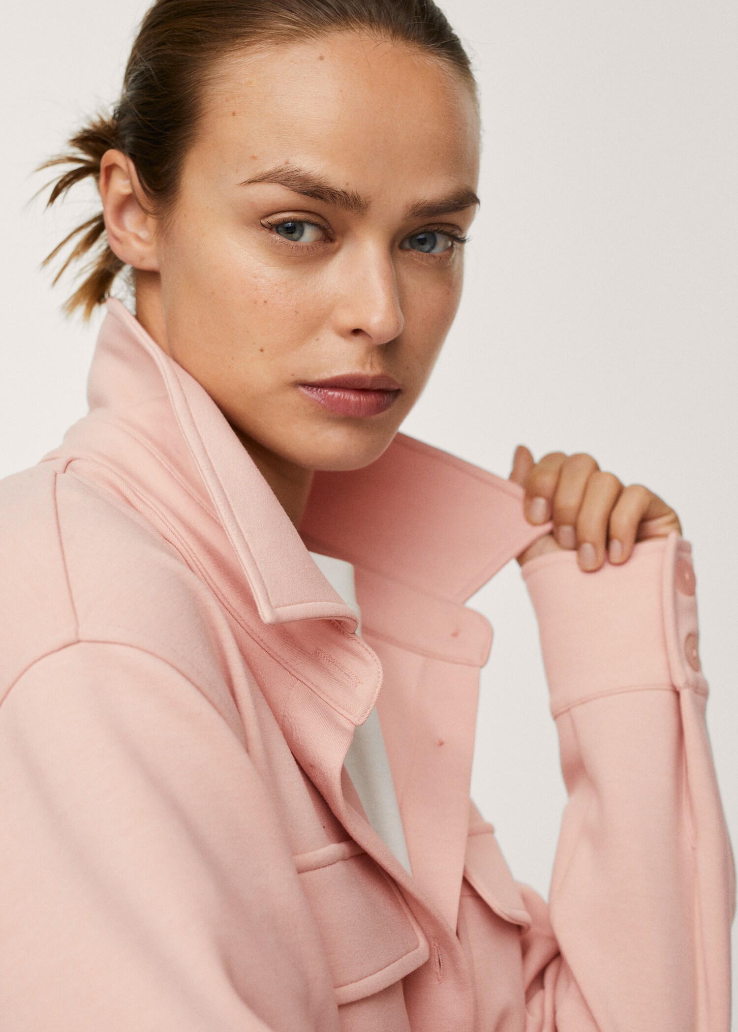 Oversized Overshirt mit Taschen - Detail des Artikels 2