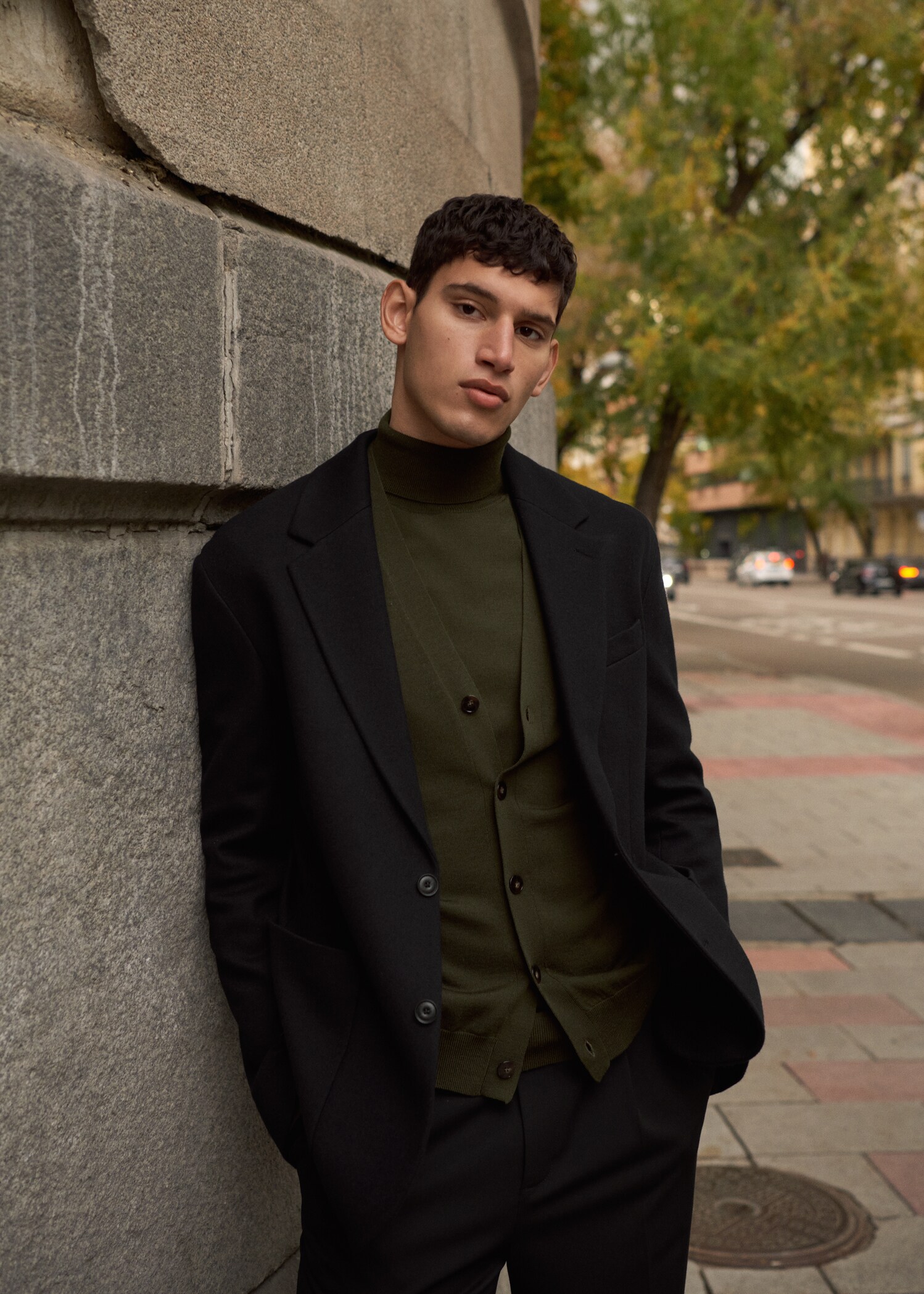 Virgin wool regular tailored jacket - Details of the article 5