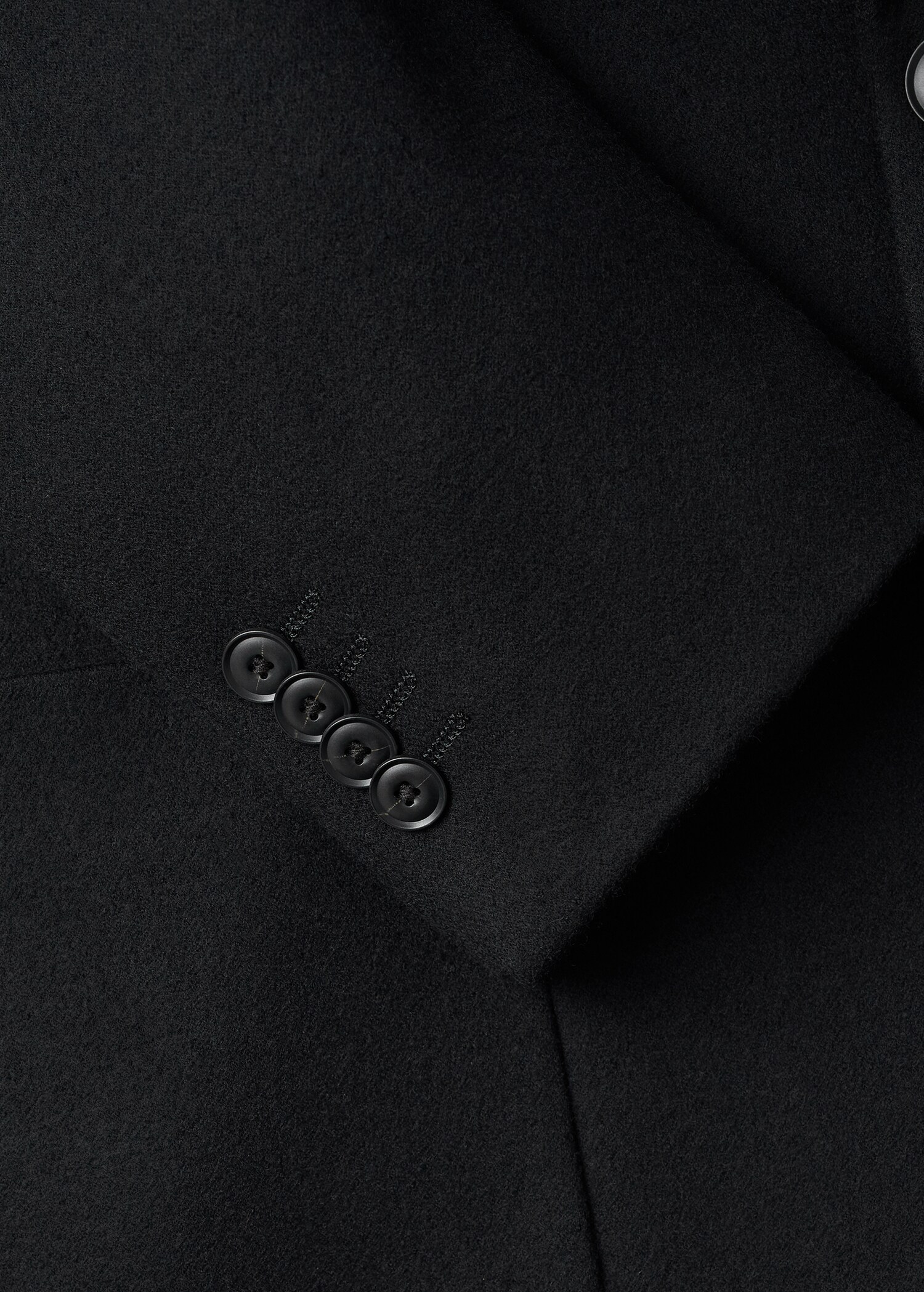 Virgin wool regular tailored jacket - Details of the article 7