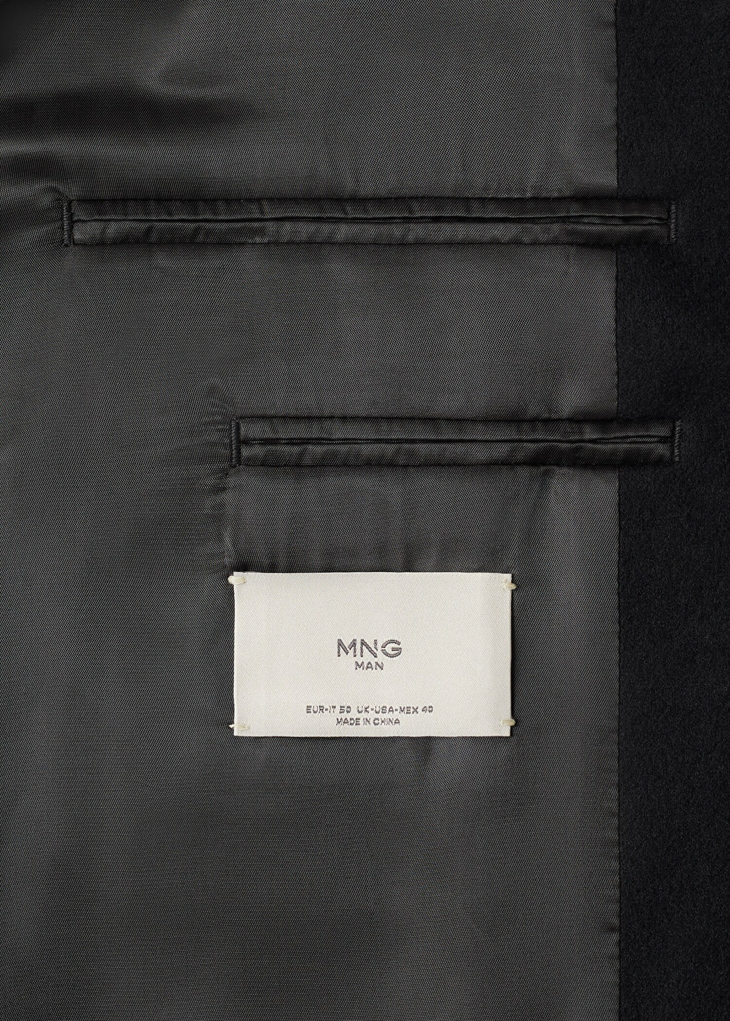 Virgin wool regular tailored jacket - Details of the article 8