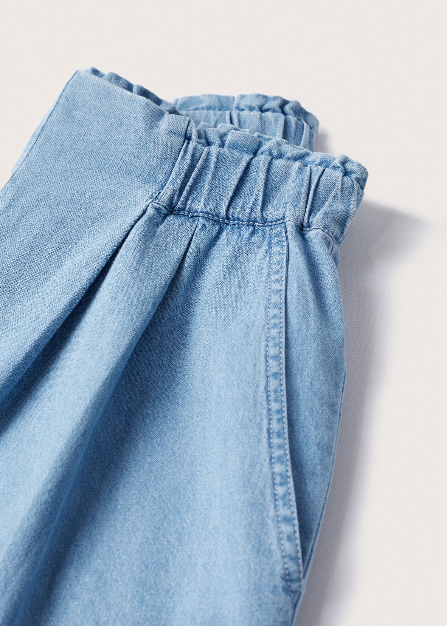 100% cotton culotte trousers  - Details of the article 8