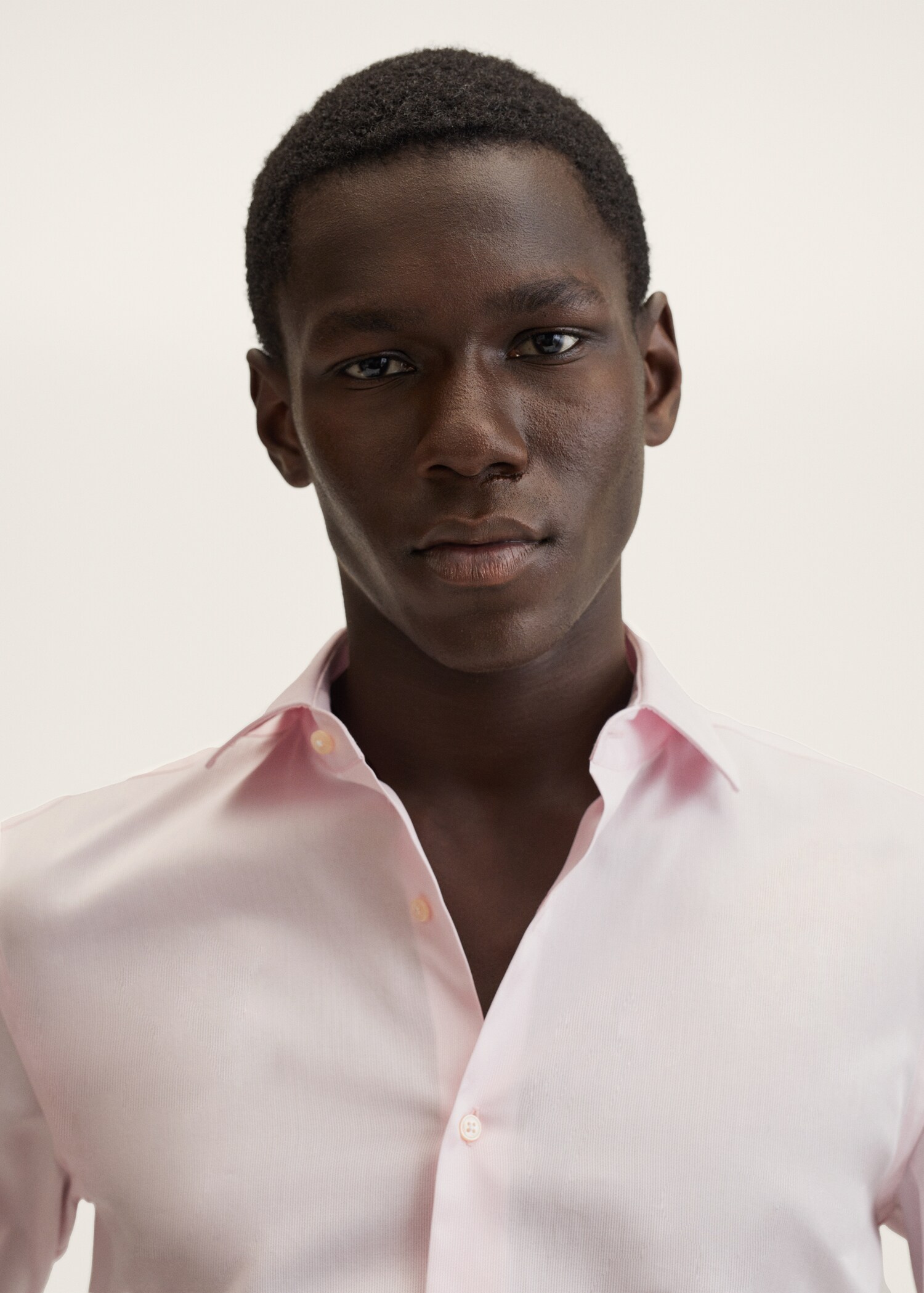 Camisa traje slim fit algodón - Detalle del artículo 1