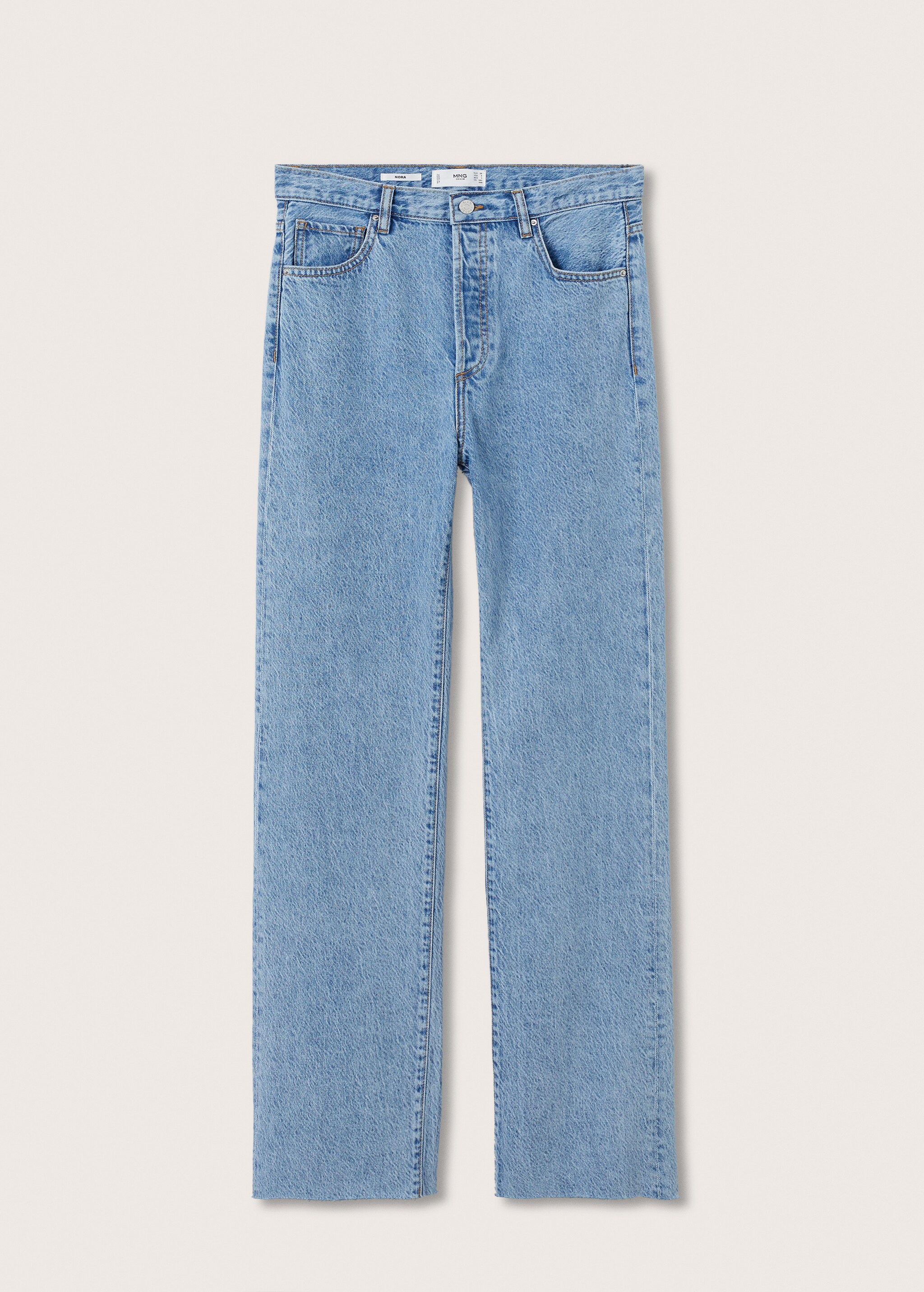 High-waist wideleg jeans - Article without model