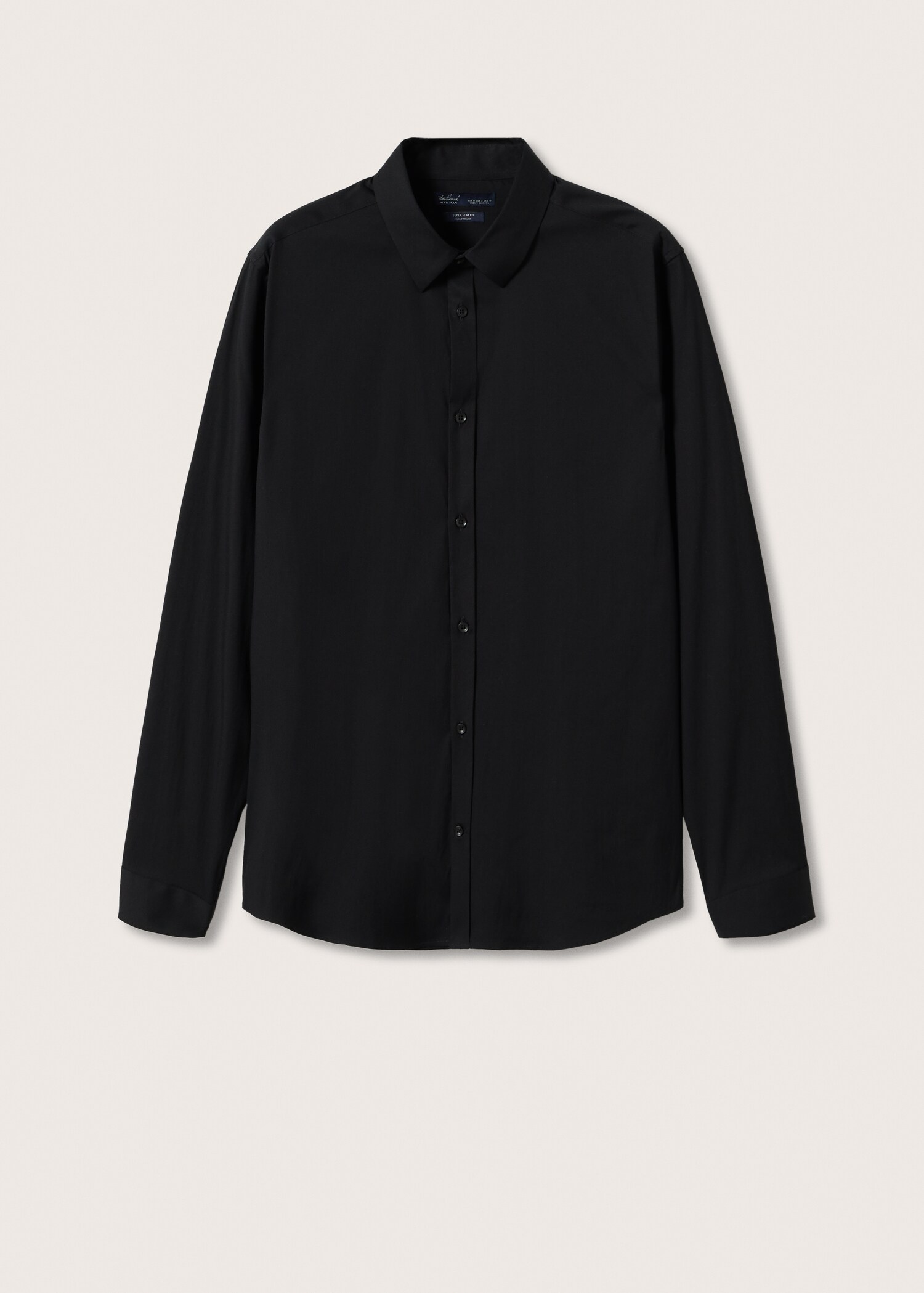 Super slim fit cotton stretch suit shirt - Article without model