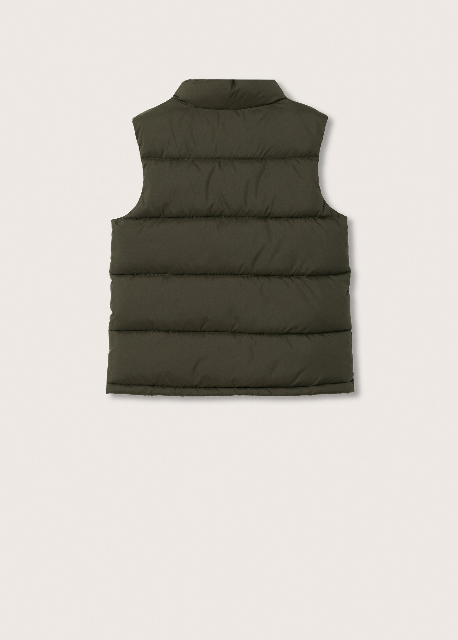 Quilted gilet - Reverse of the article