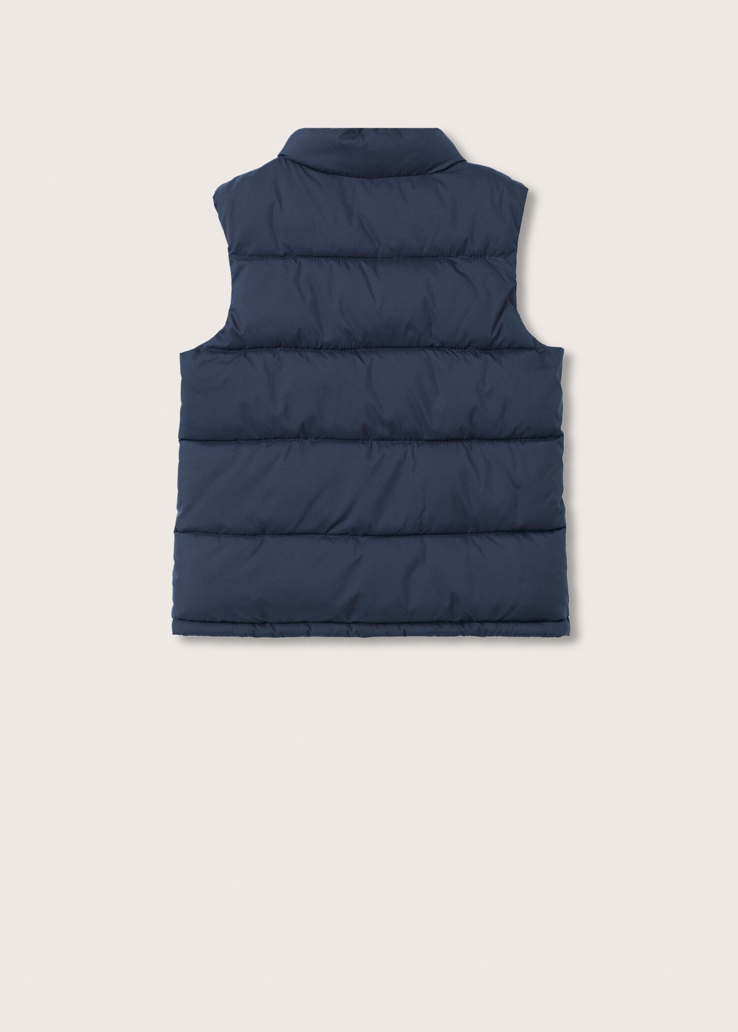 Quilted gilet - Reverse of the article