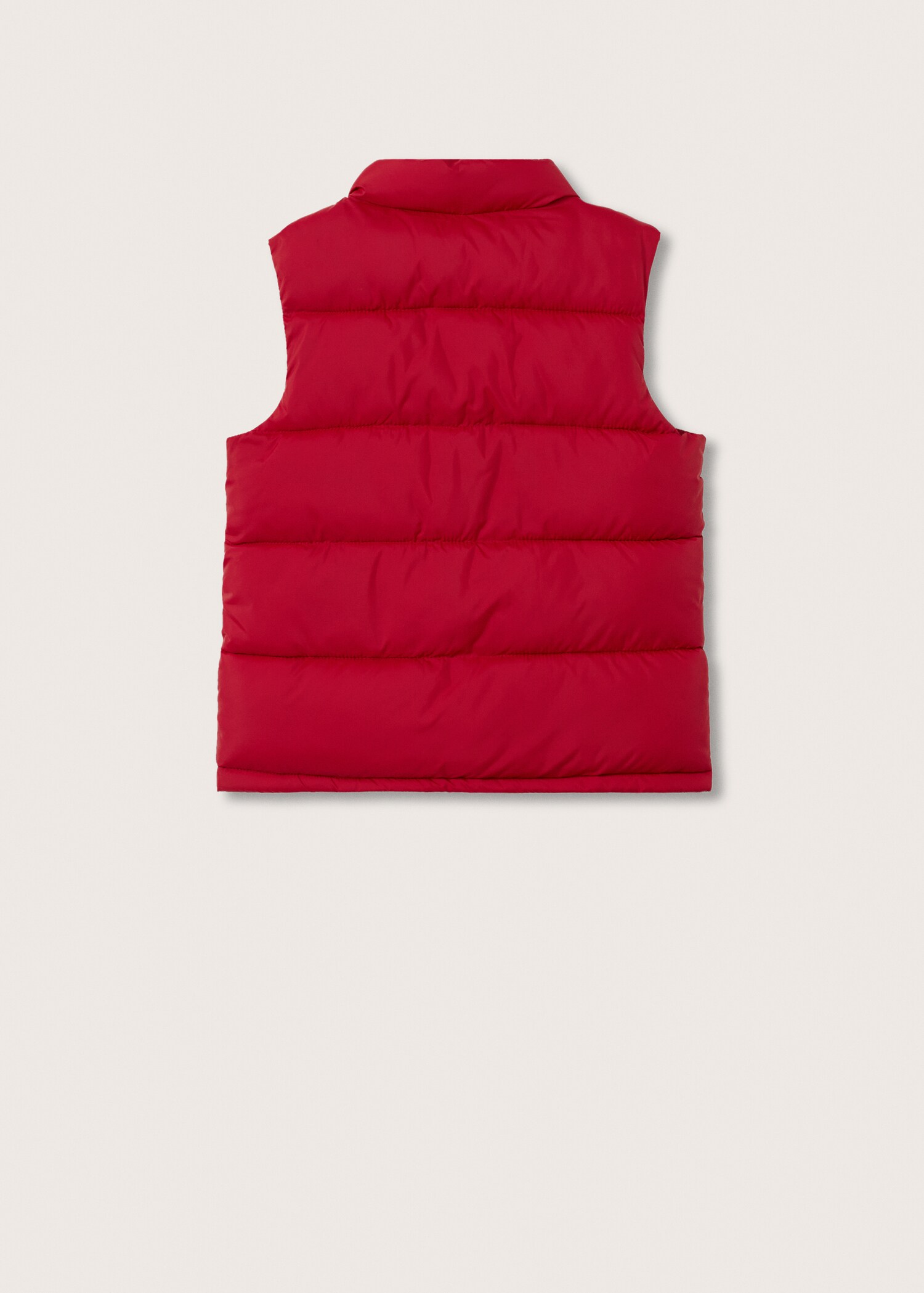 Quilted gilet - Reverse of the article