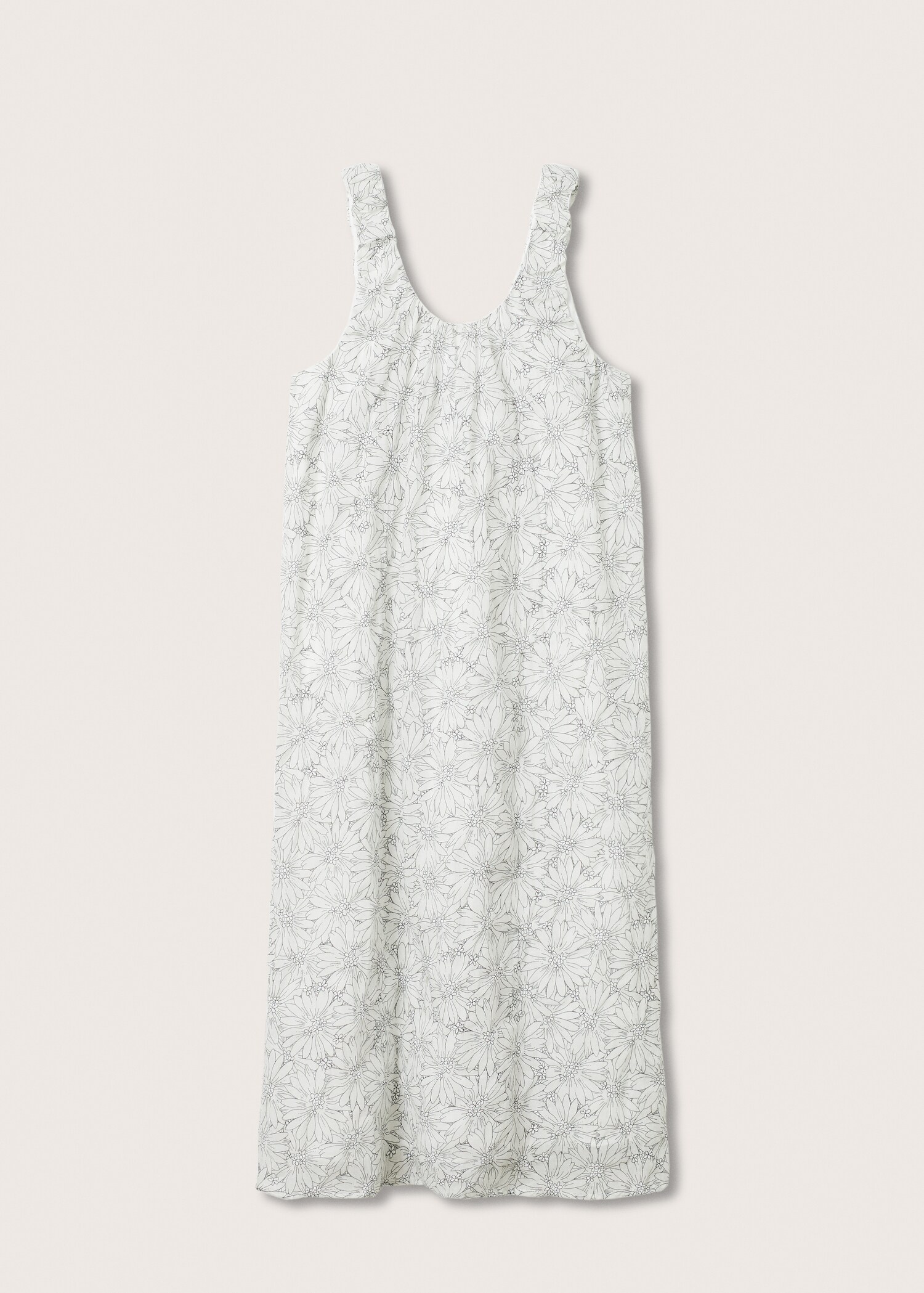 Flowers cotton dress - Article without model
