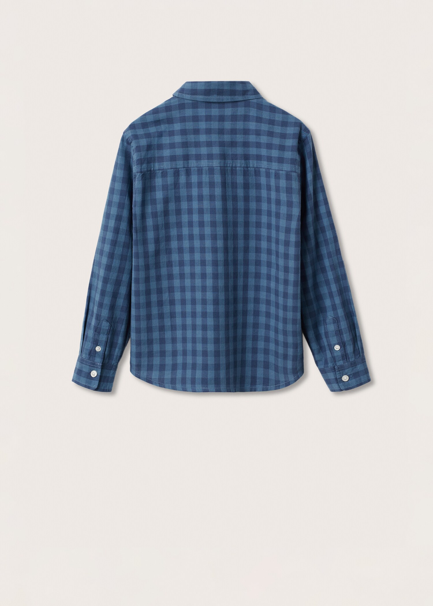 Camisa cuadro vichy - Reverso del artículo