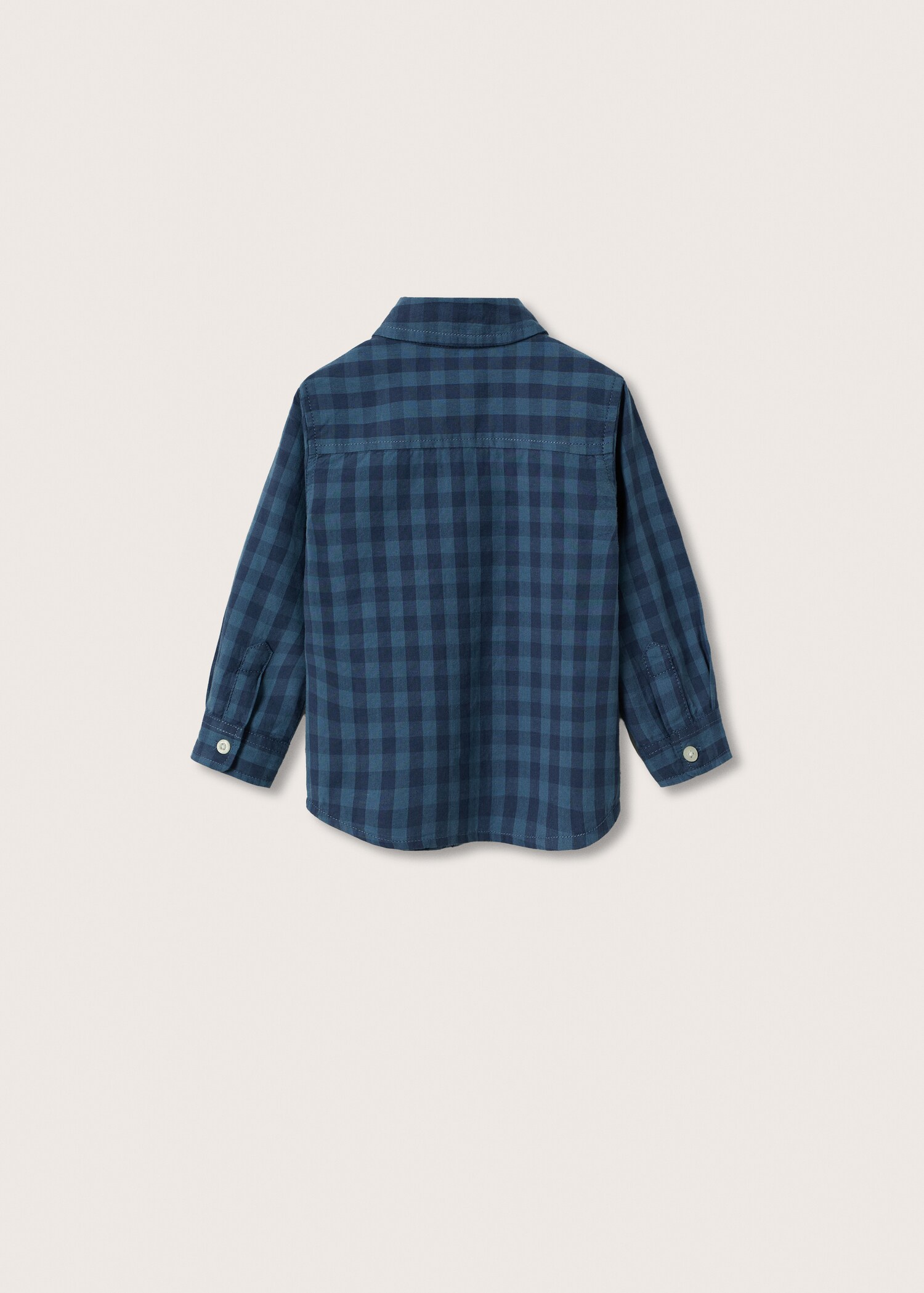 Camisa cuadro vichy - Reverso del artículo