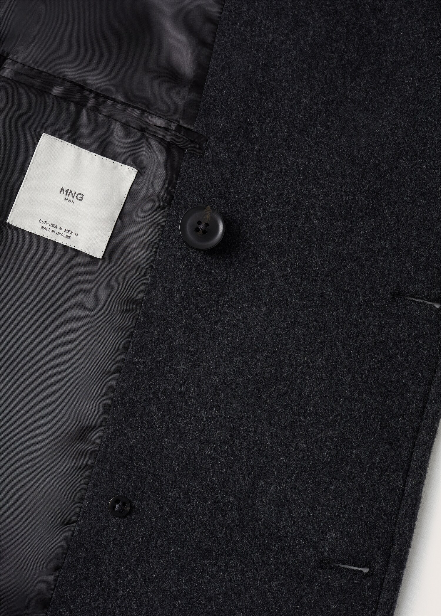Recycled wool oversize coat - Details of the article 8