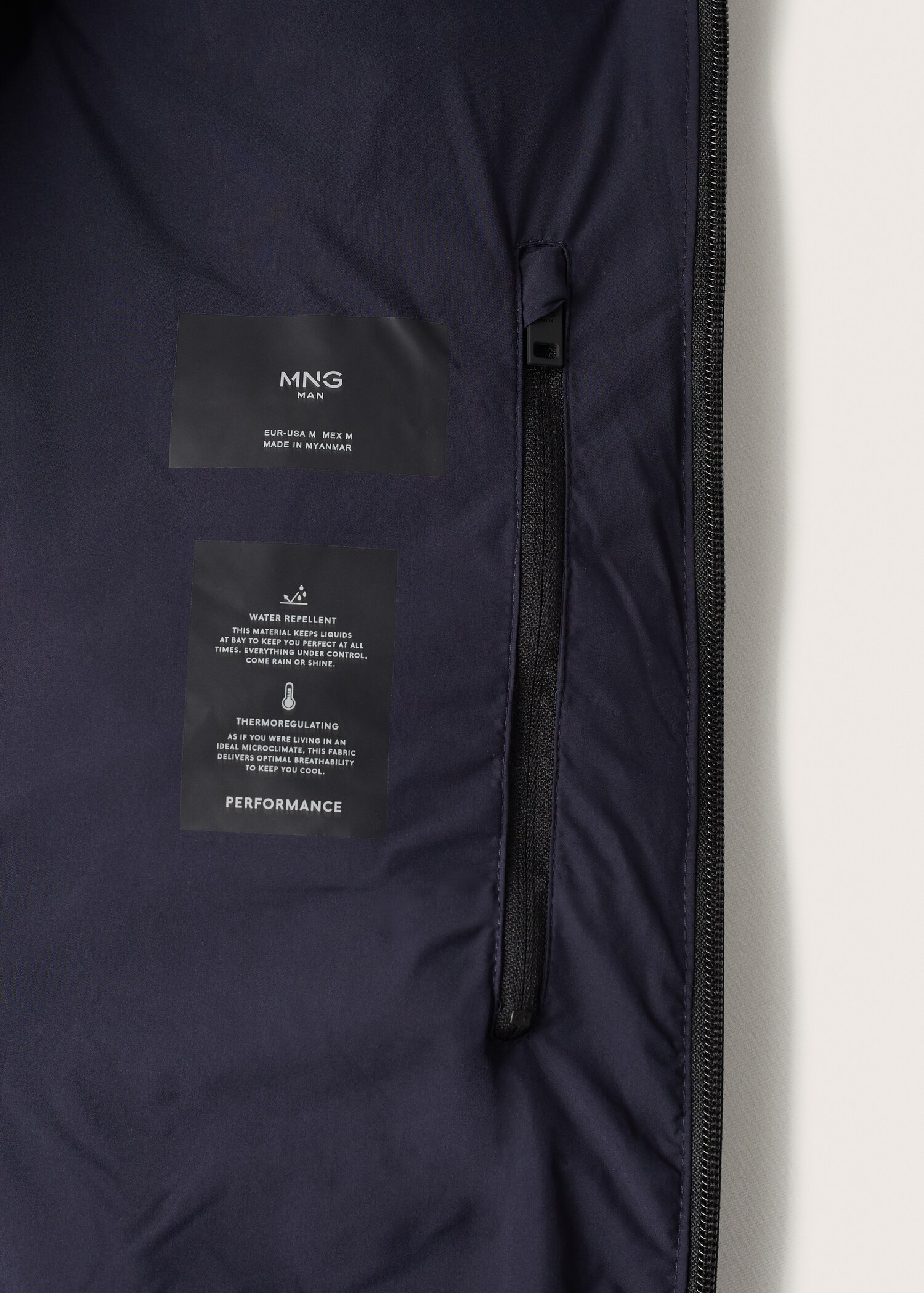 Nepromokavá prošívaná vesta - Detail zboží 8