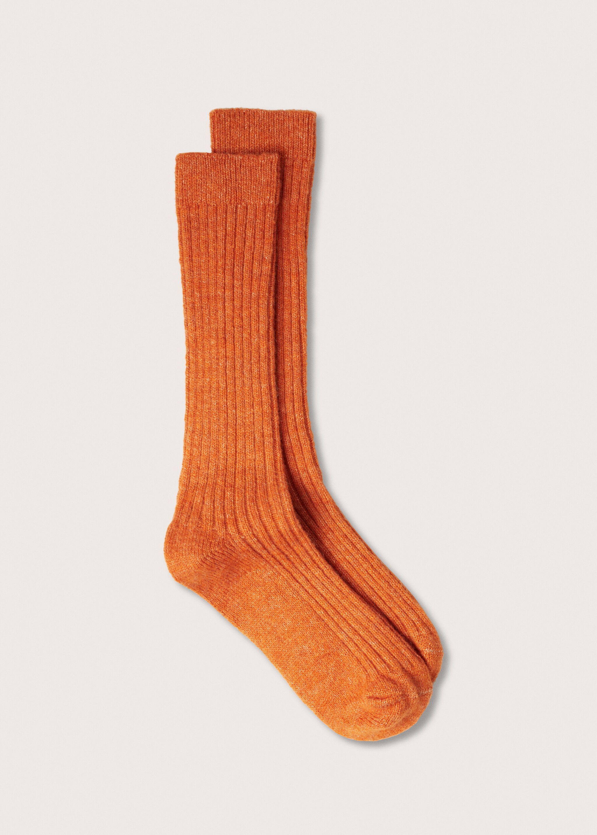 Ribbed woollen socks - Article without model