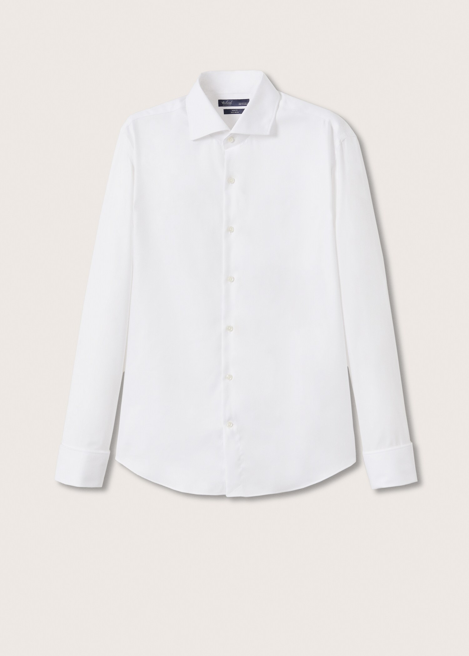 Camisa traje slim fit algodón - Artículo sin modelo