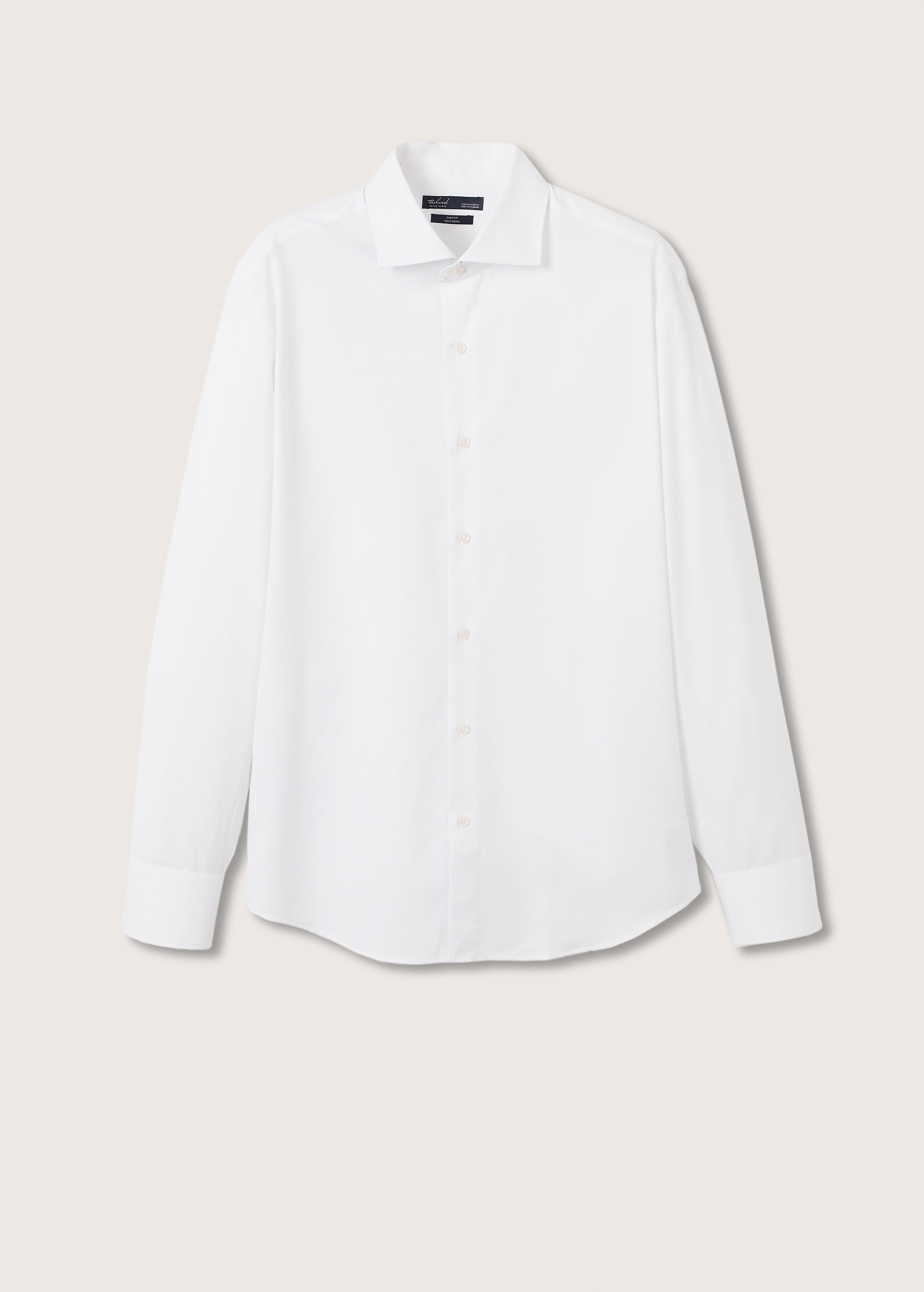 Slim fit cotton suit shirt - Article without model