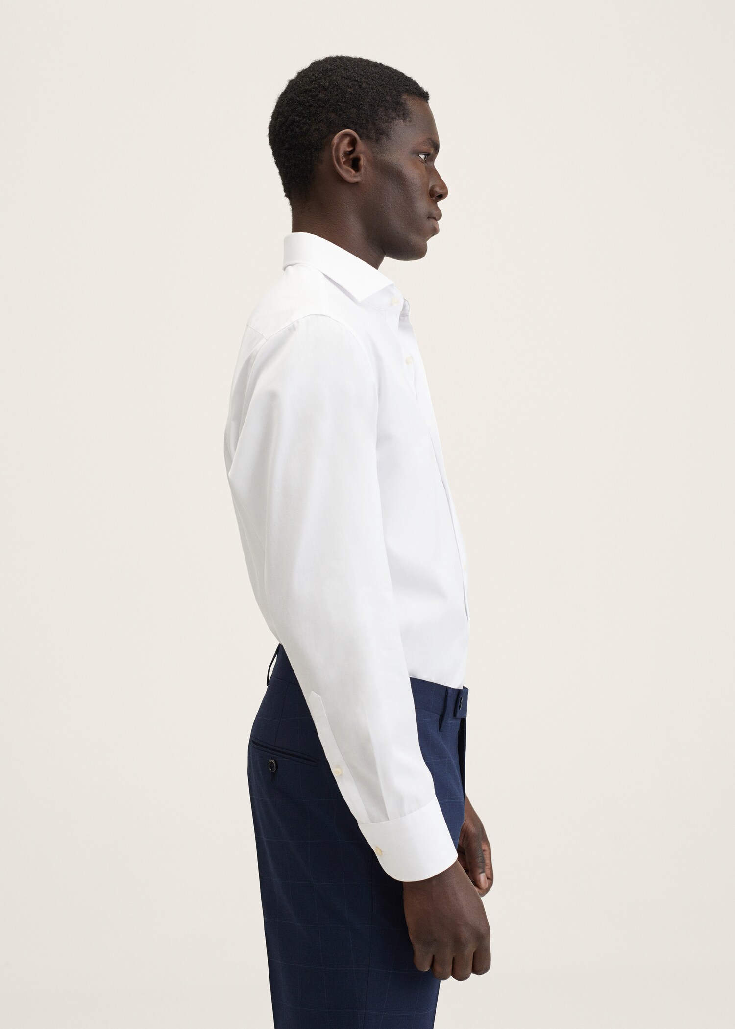 Camisa traje slim fit algodón - Detalle del artículo 2