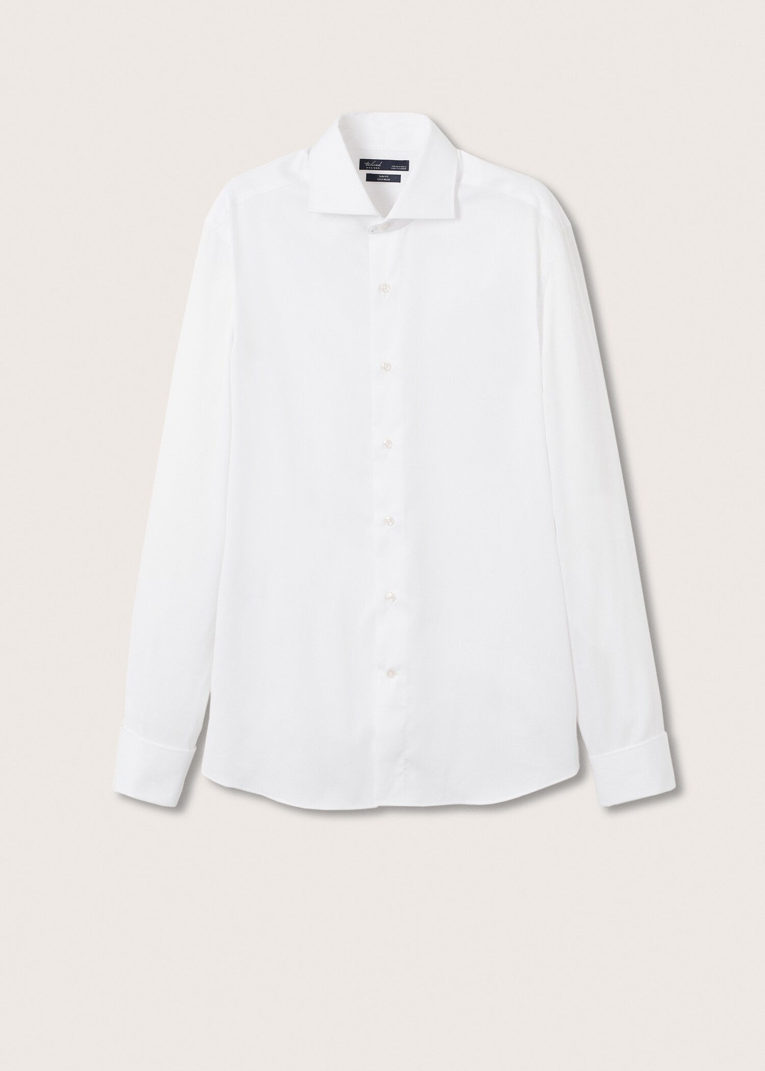 Obleková košile slim fit z bavlny - Zboží bez modelu
