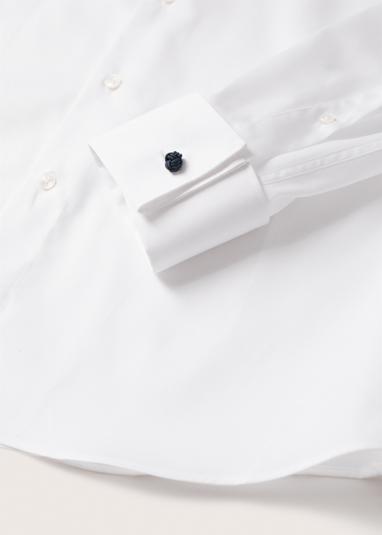 Obleková košile slim fit z bavlny - Detail zboží 7