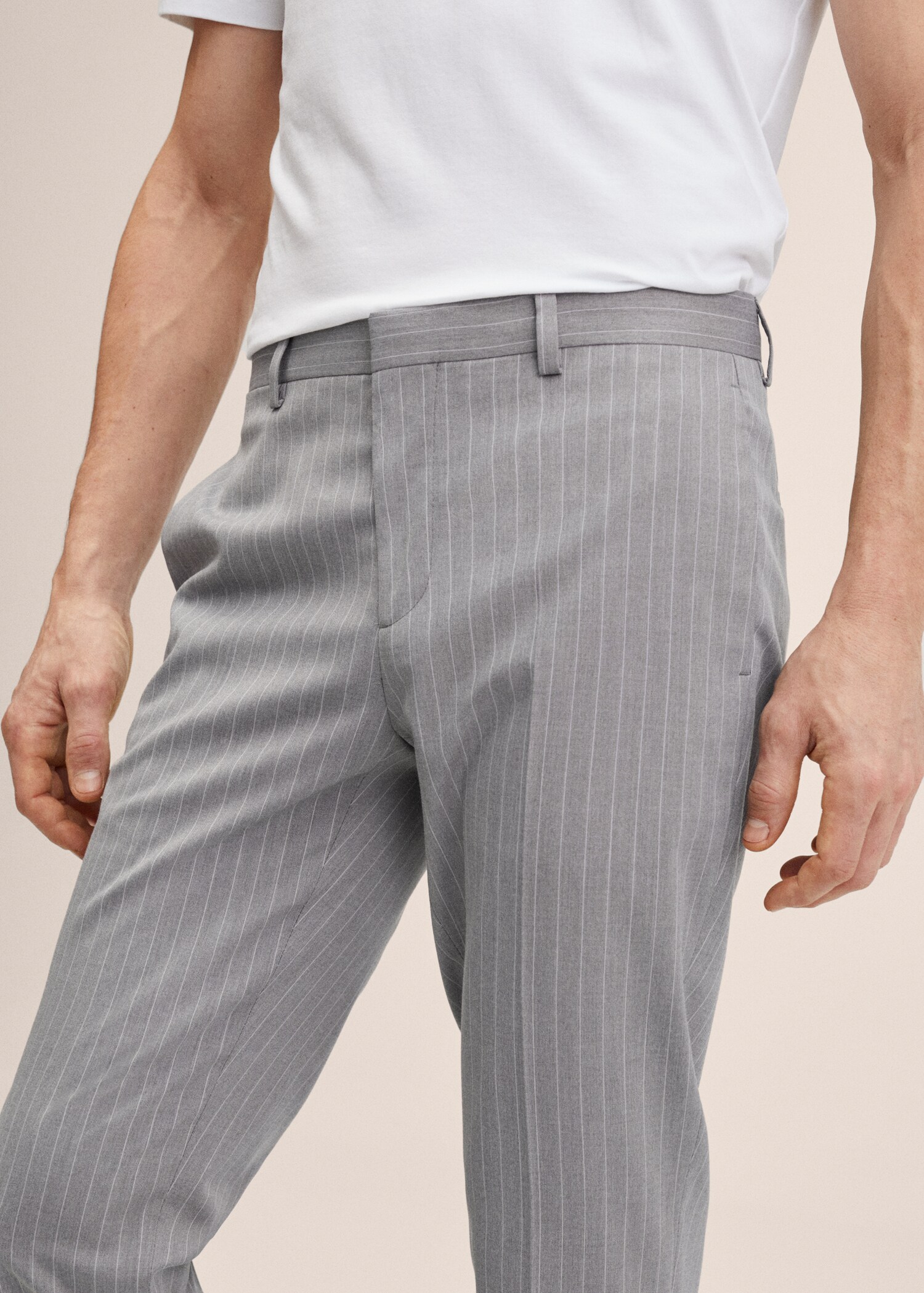Oblekové kalhoty super slim fit - Detail zboží 1