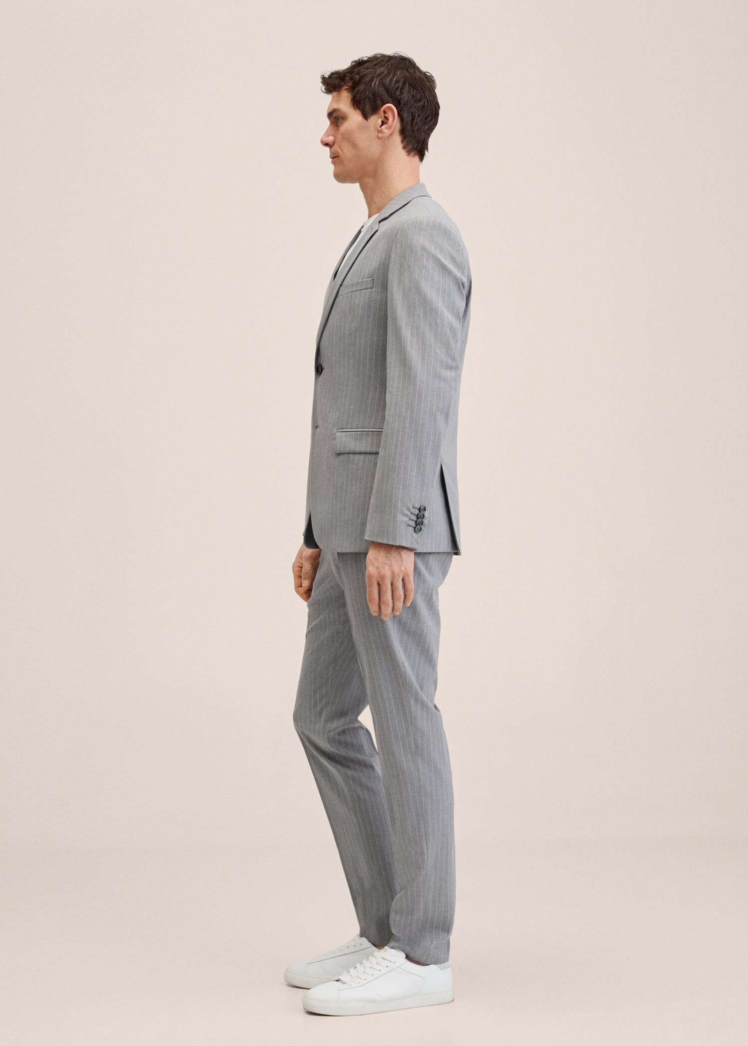 Oblekové kalhoty super slim fit - Detail zboží 2