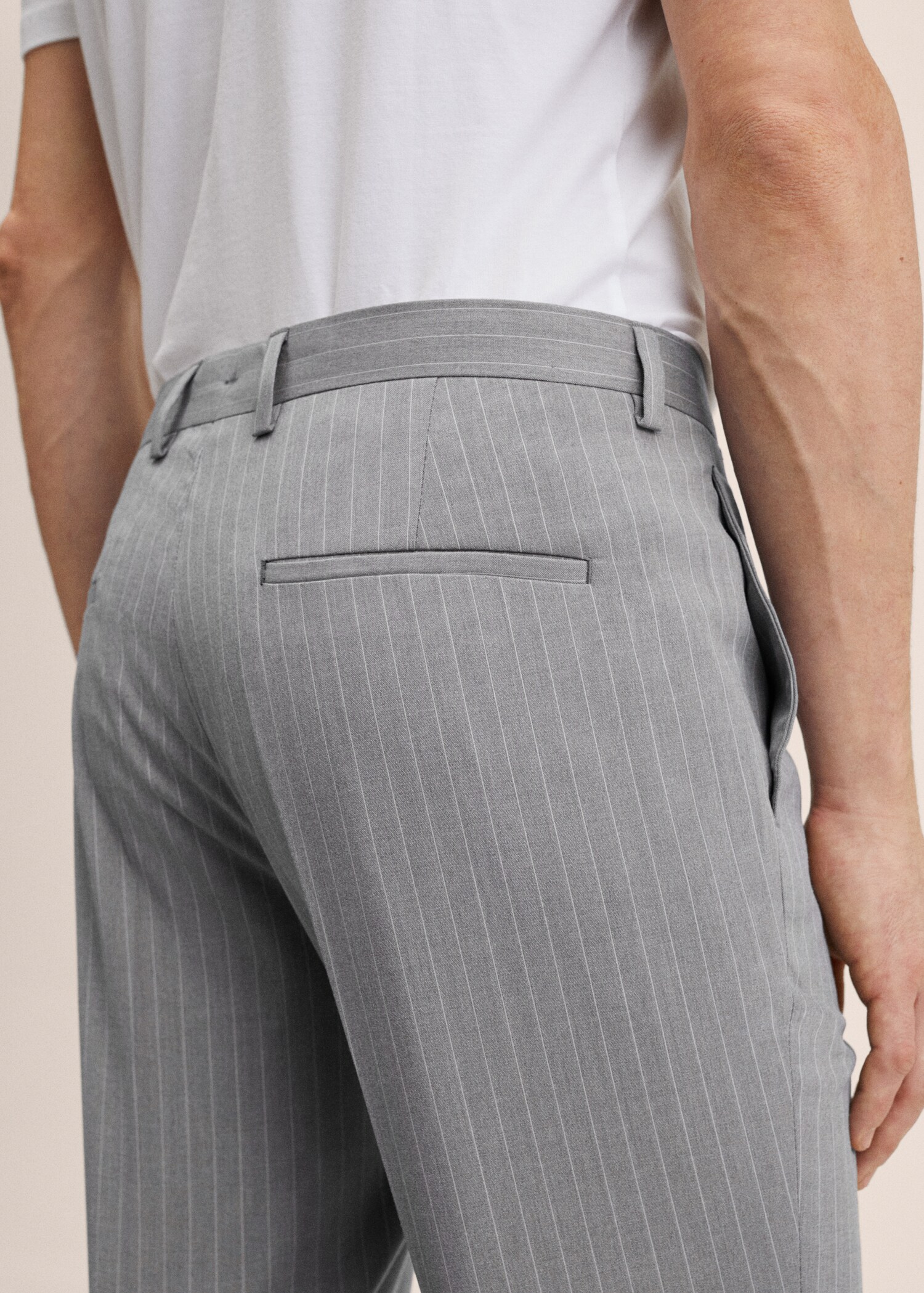 Oblekové kalhoty super slim fit - Detail zboží 3