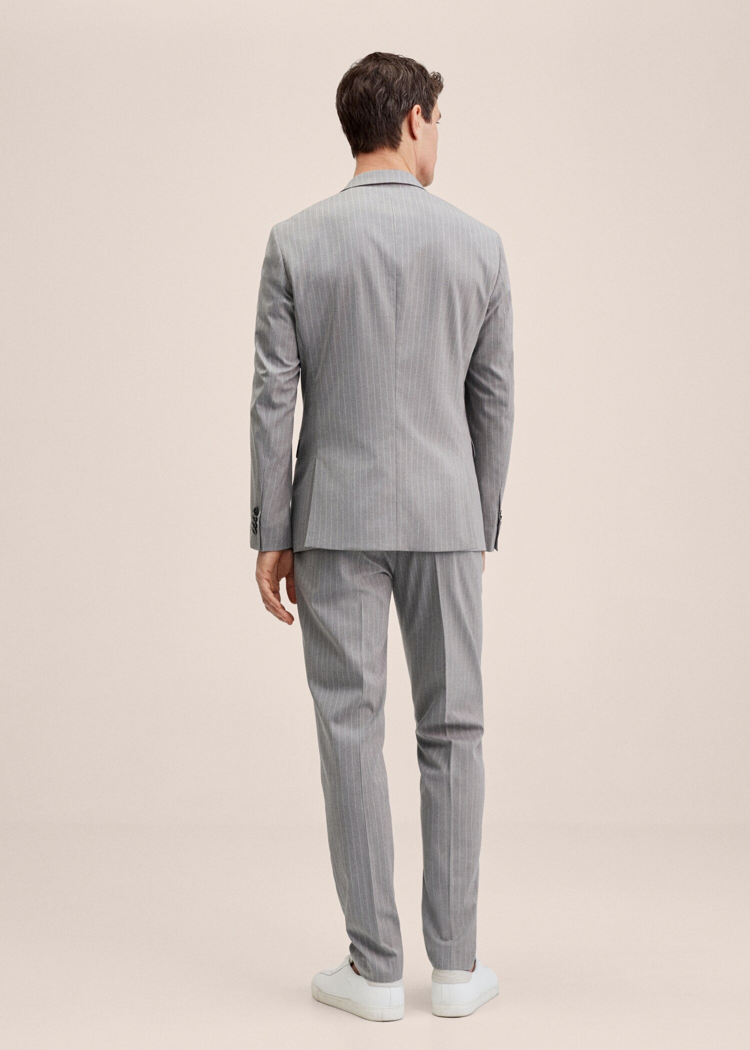Oblekové kalhoty super slim fit - Zadní strana zboží