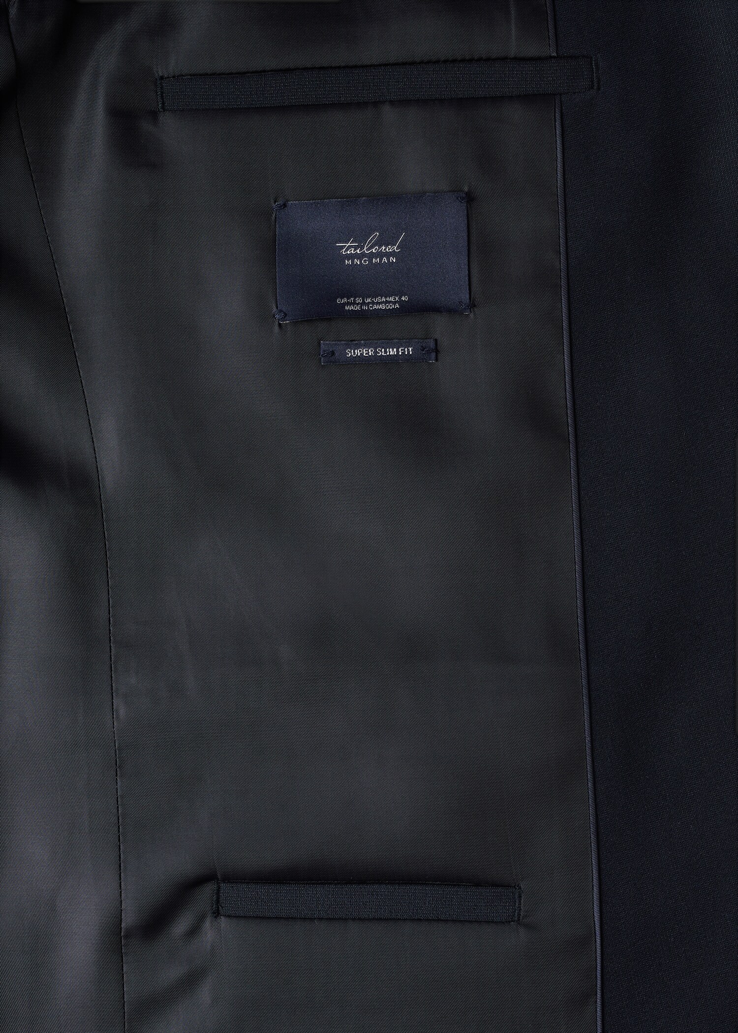 Oblekové sako super slim fit - Detail zboží 7