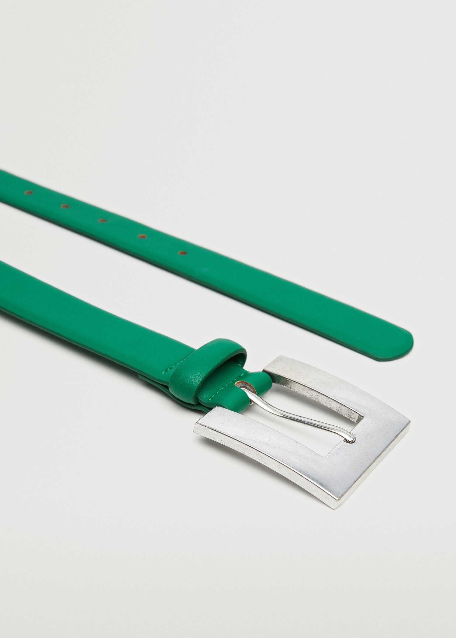 Square buckle belt - Medium plane
