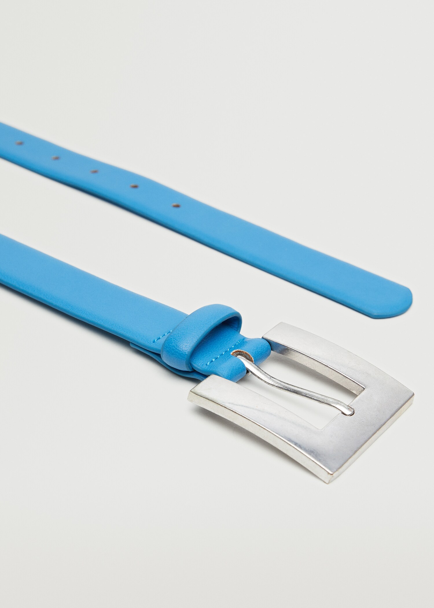 Square buckle belt - Medium plane