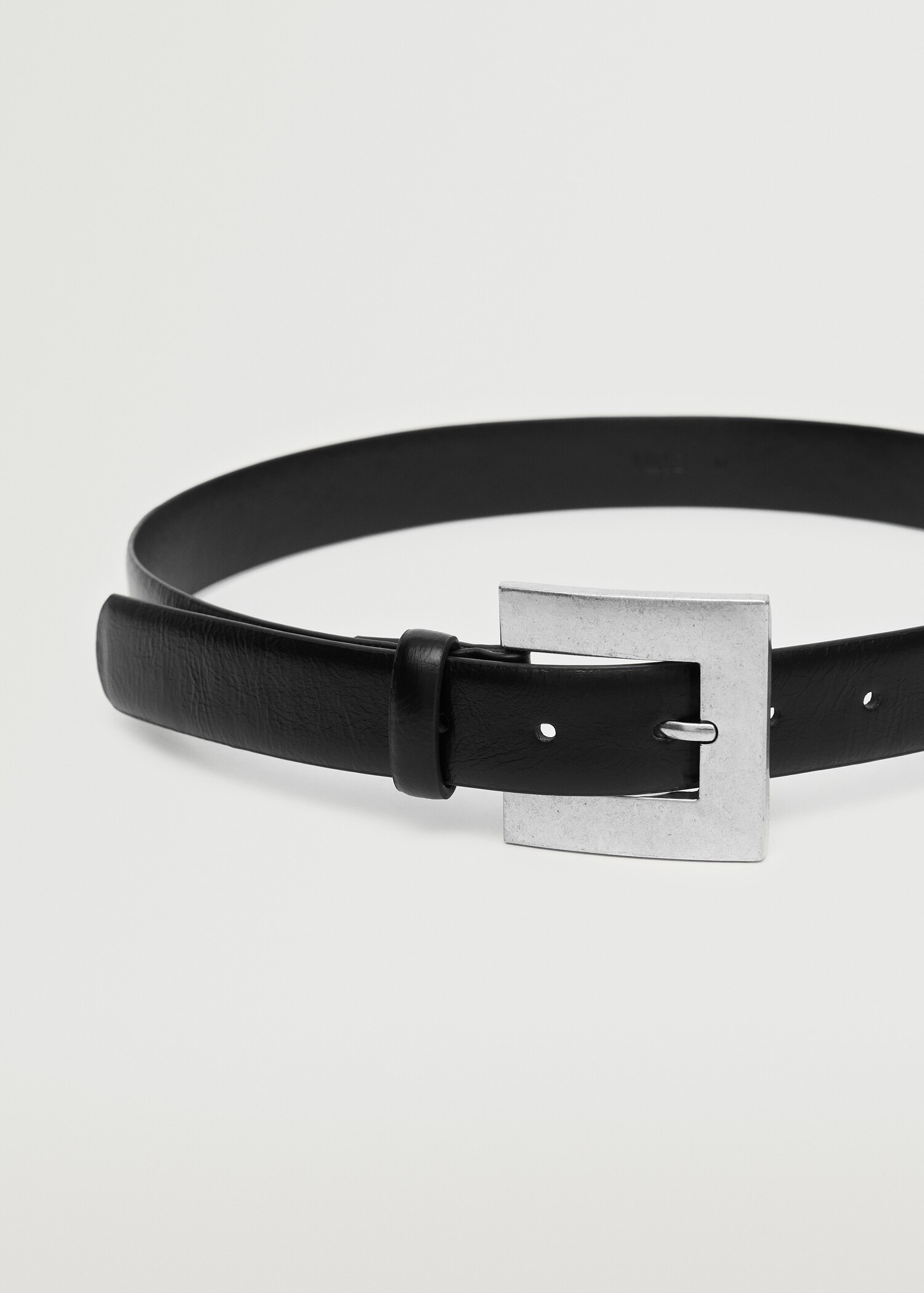 Square buckle belt - Medium plane