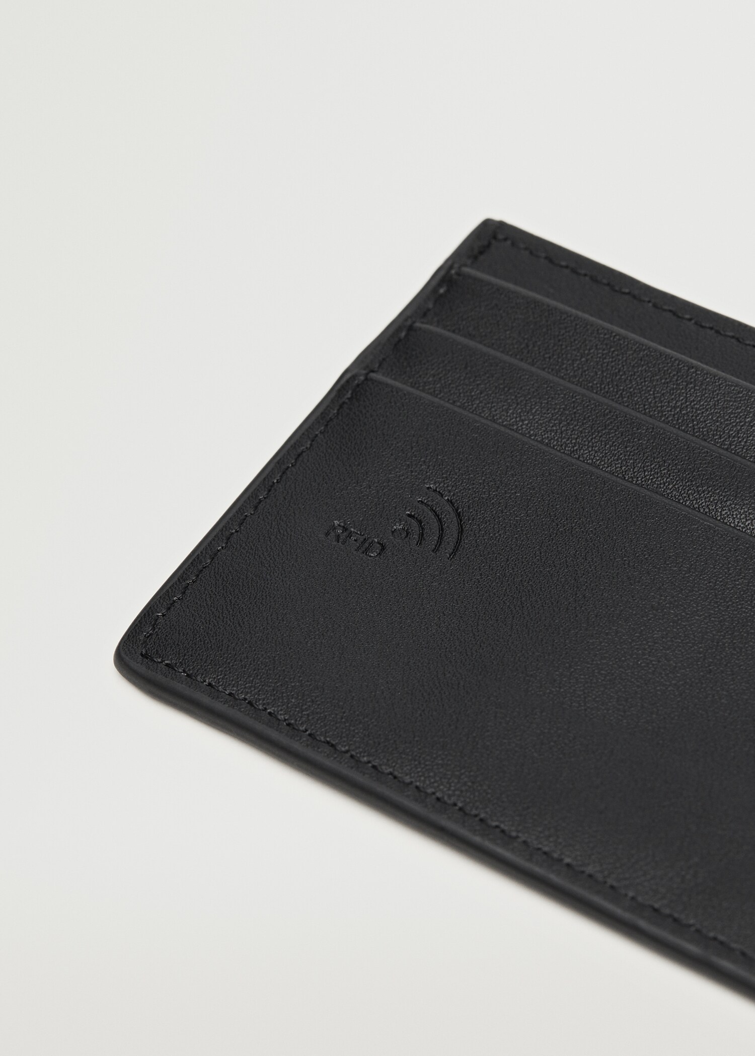 Anti-contactless imitatieleren kaarthouder - Detail van het artikel 2