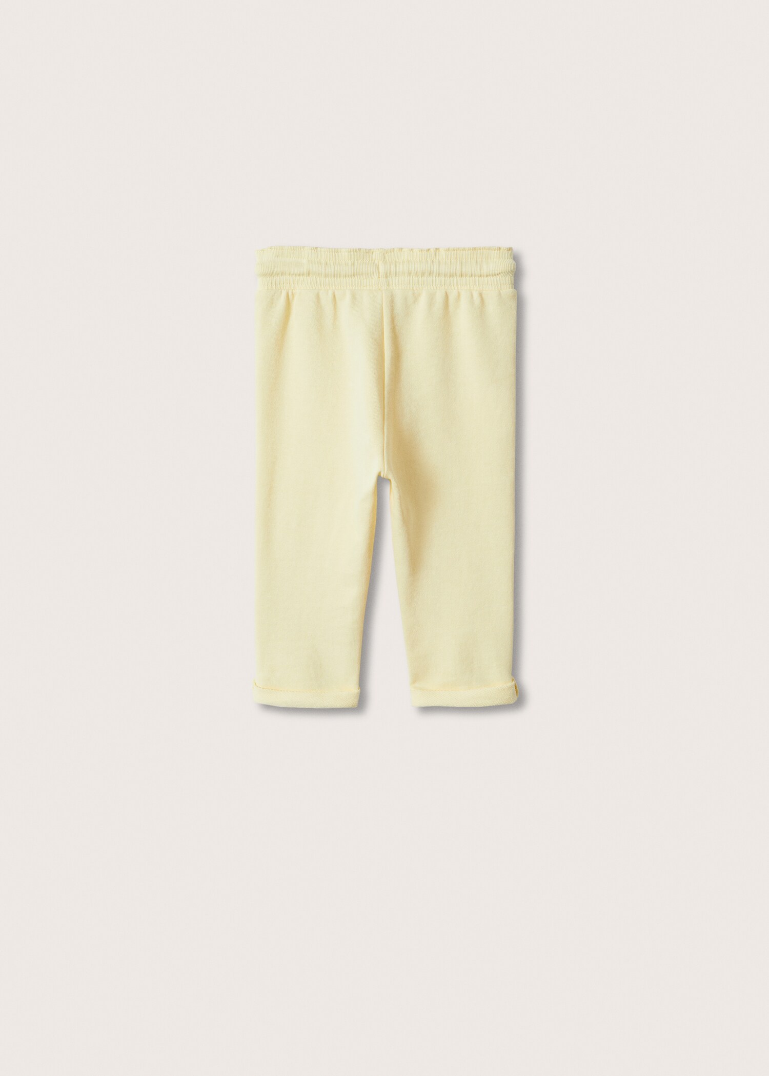 Jogger-Hose aus Baumwolle - Rückseite des Artikels