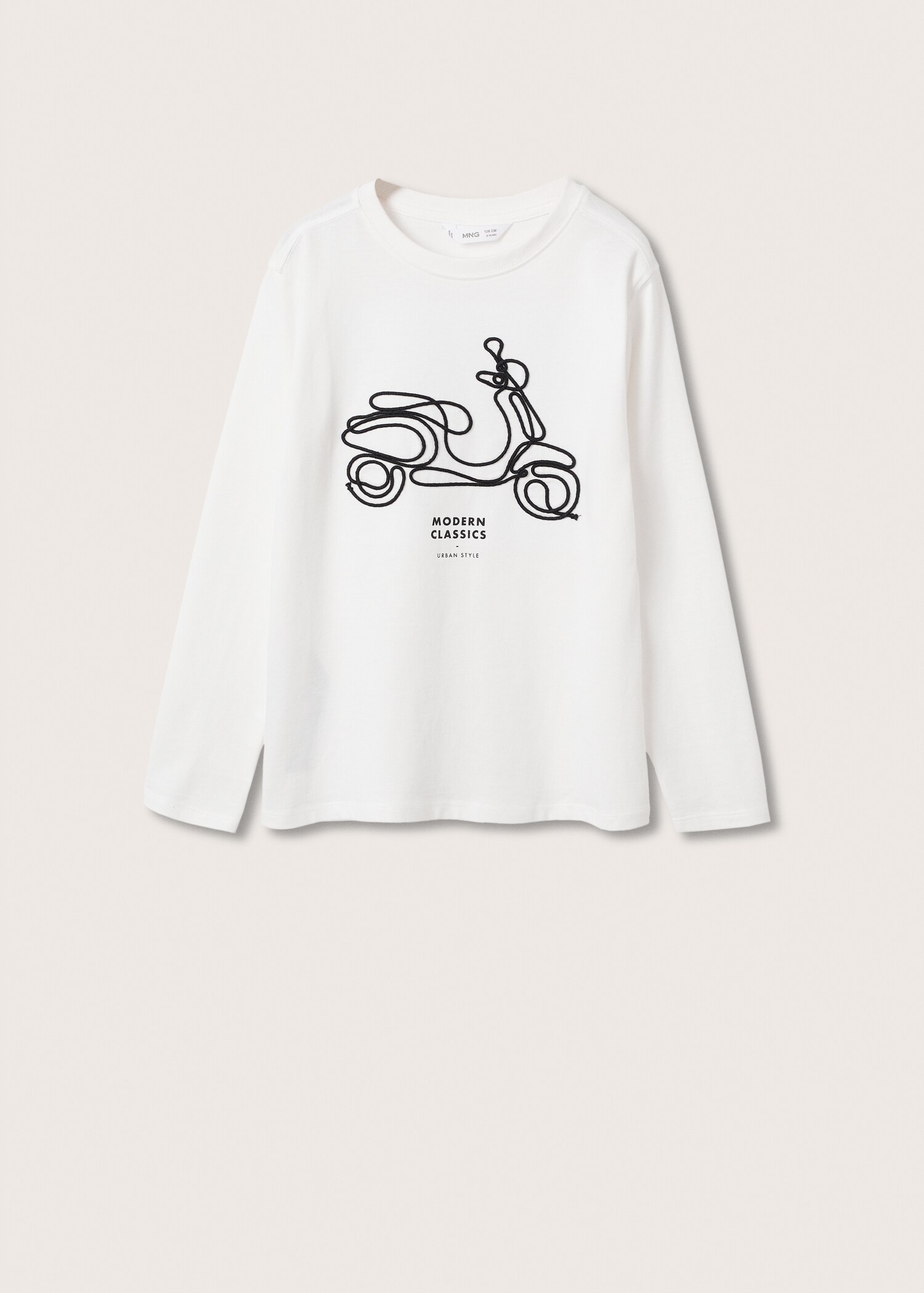 Camiseta manga larga bordado - Artículo sin modelo