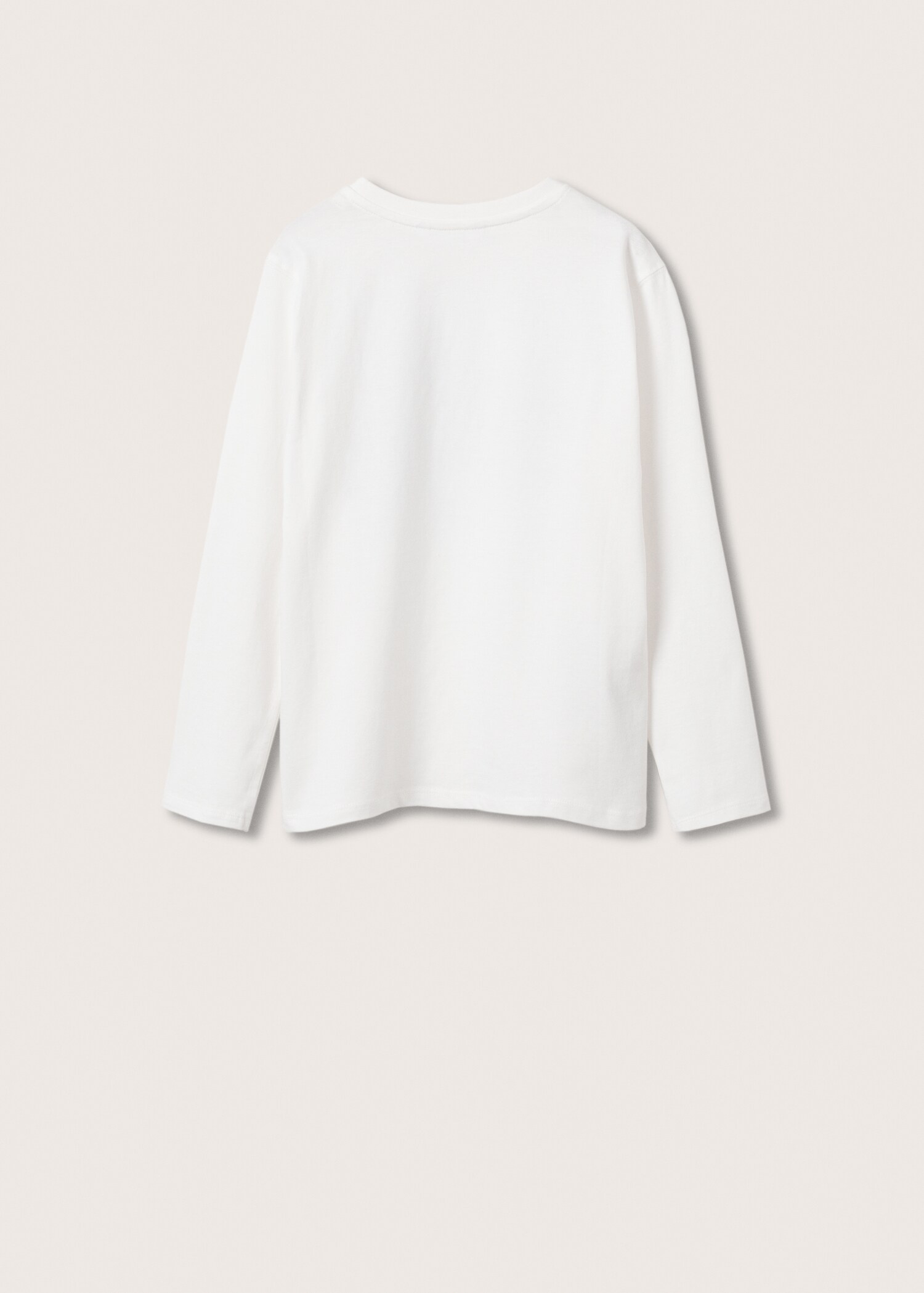 Camiseta manga larga bordado - Reverso del artículo