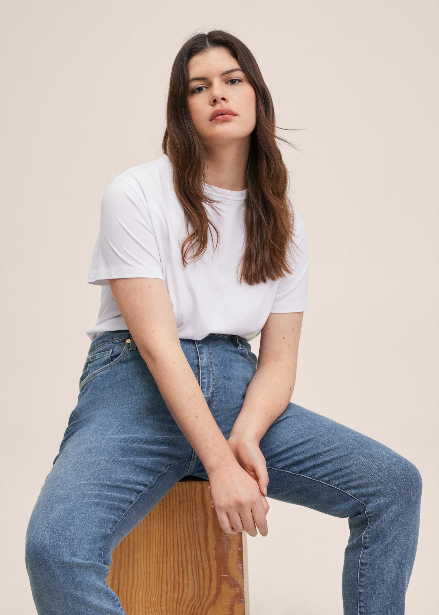 Jeans skinny tiro alto  - Detalle del artículo 3