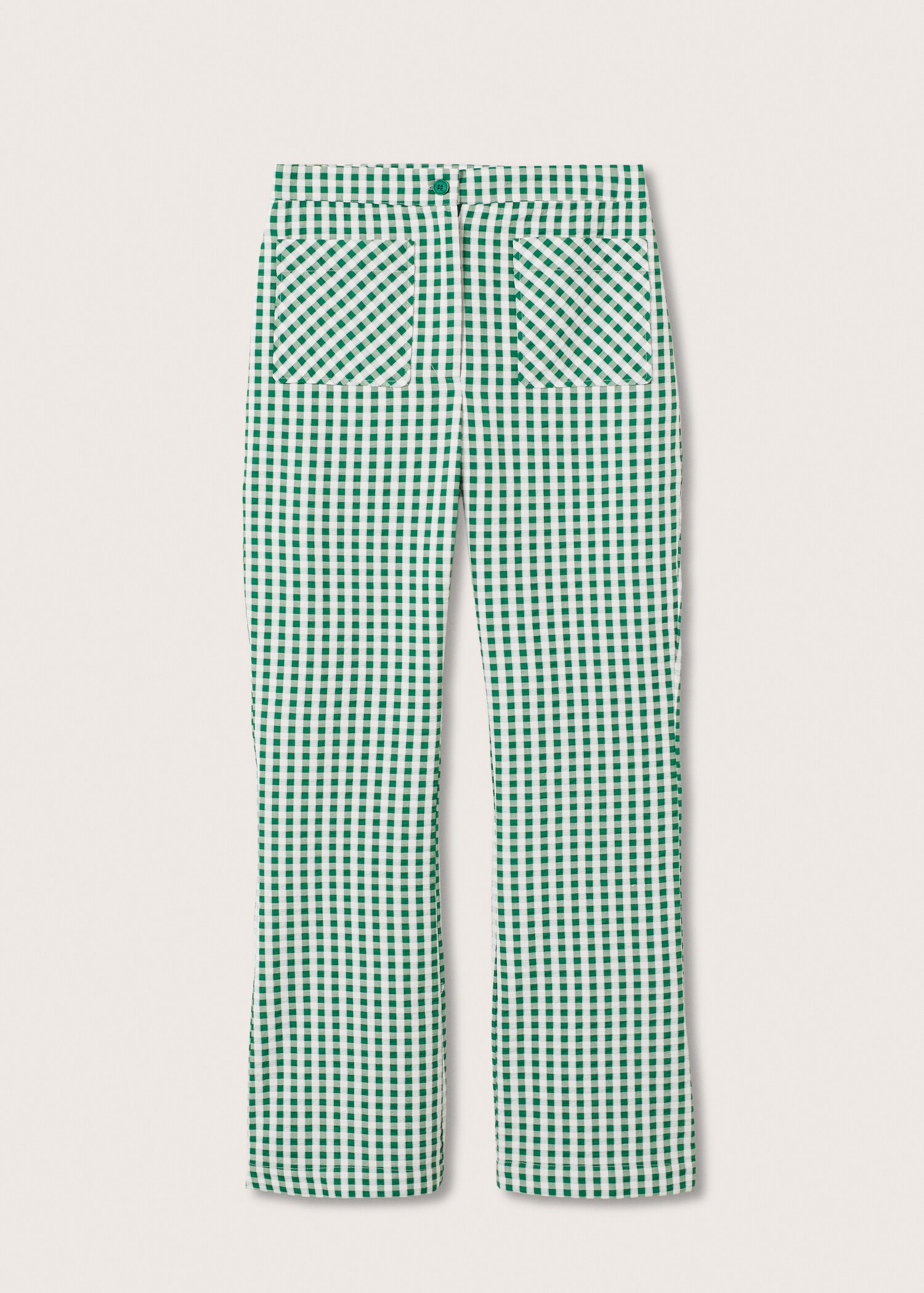 Pantalón recto cuadros - Artículo sin modelo