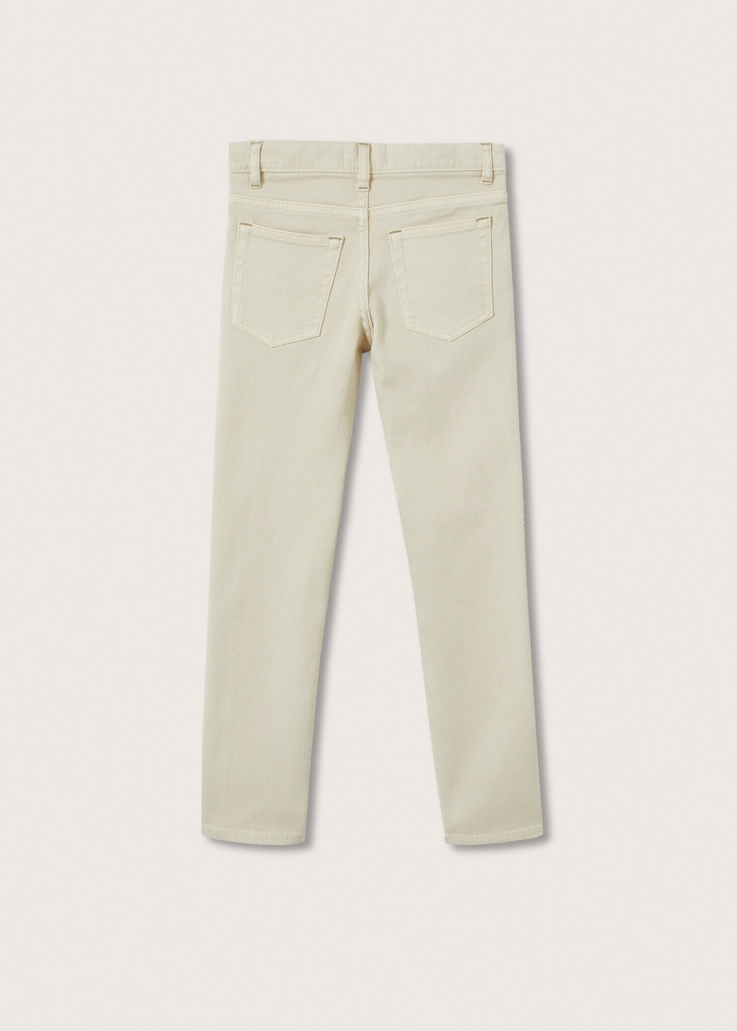 Pantalón slim fit algodón - Reverso del artículo