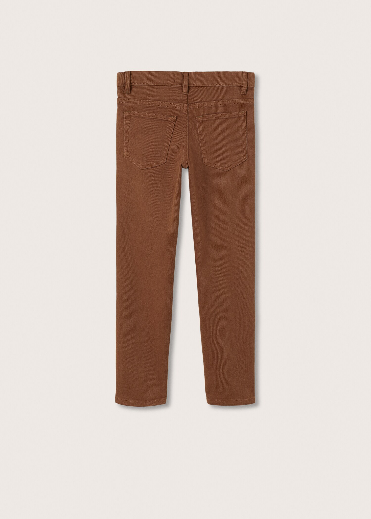 Pantalón slim fit algodón - Reverso del artículo