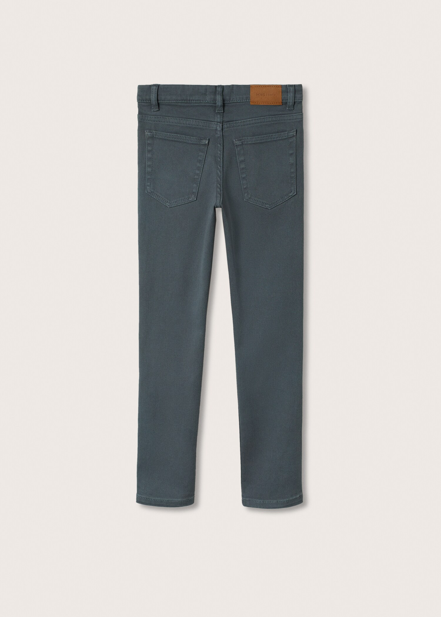 Pantalón slim fit algodón - Reverso del artículo